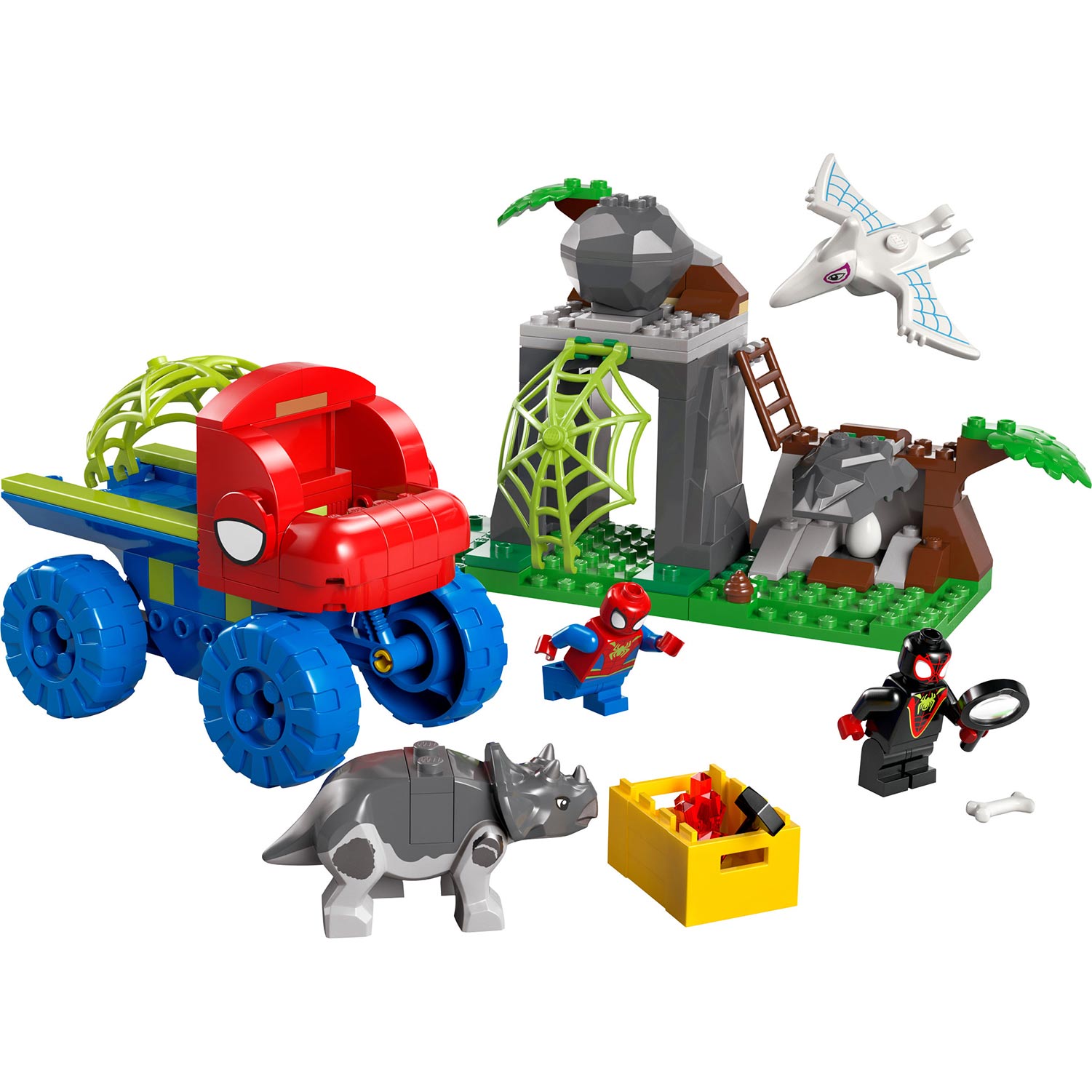 Lego Marvel Equipa Spidey - Resgate Com Veículo Dinossauro Todo-O Terreno 11199 ( Imagem 2 de 4 ) - Preview