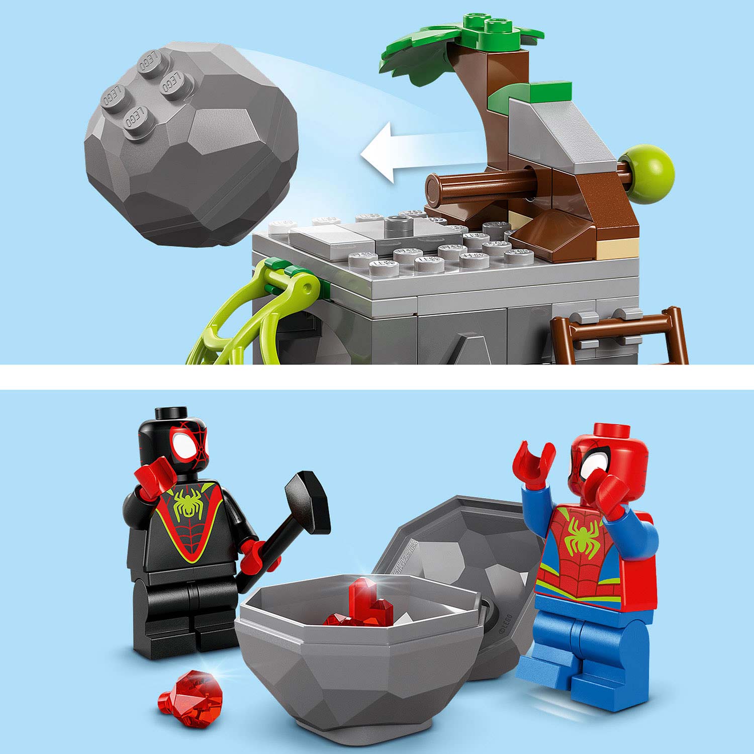 Lego Marvel Equipa Spidey - Resgate Com Veículo Dinossauro Todo-O Terreno 11199 ( Imagem 3 de 4 ) - Preview