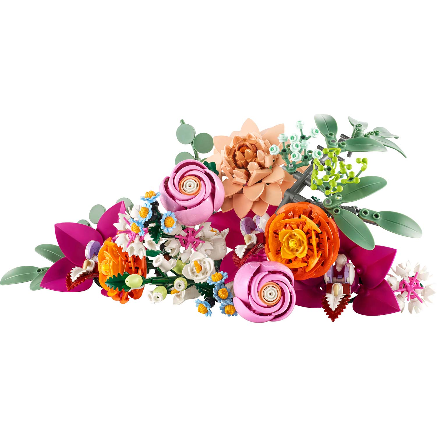 Lego Botanical Collection Buque De Flores Cor-De-Rosa Elegante 10342 ( Imagem 2 de 4 ) - Preview