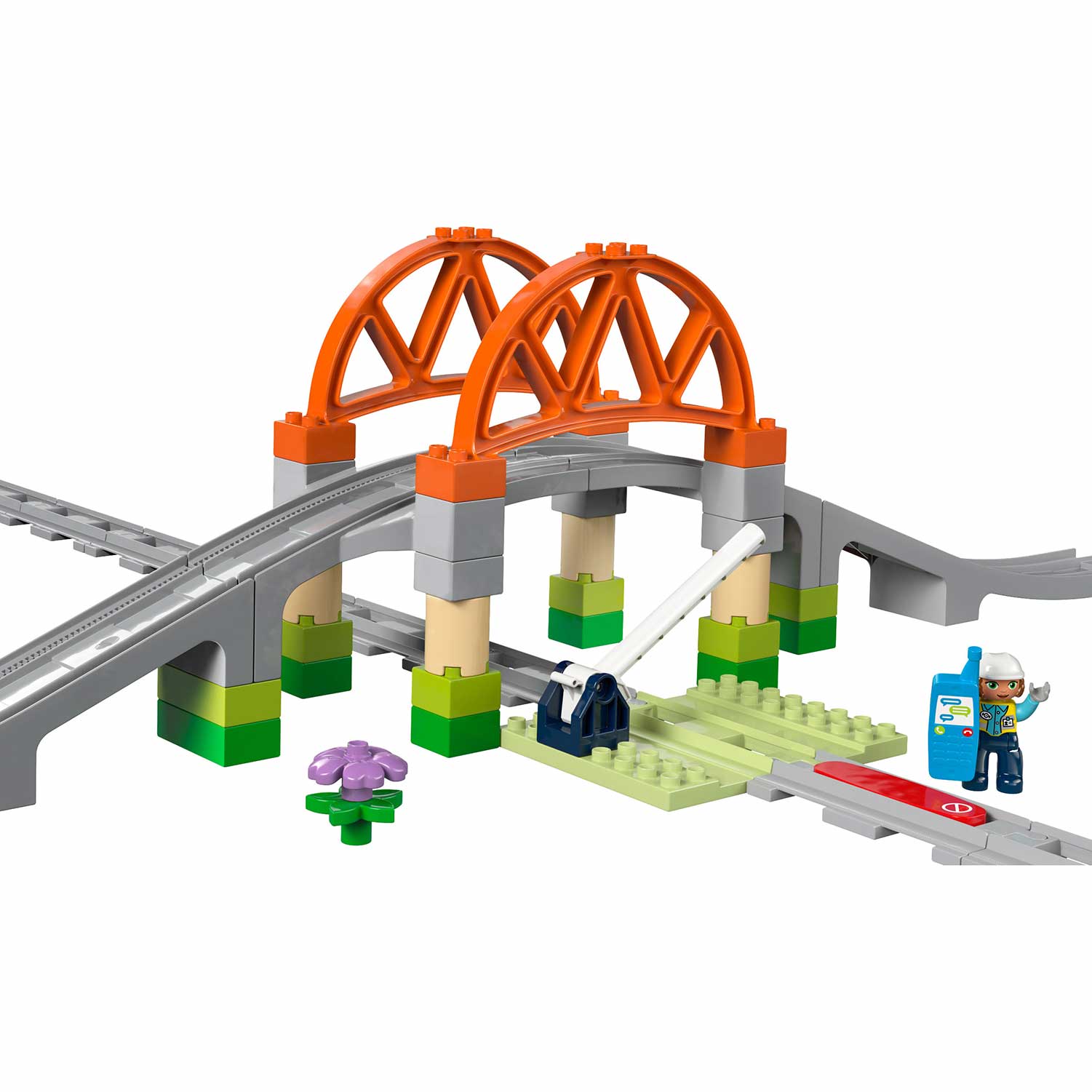 Lego Duplo Set De Expansão De Ponte E Carris Para Comboio 10426 ( Imagem 2 de 4 ) - Preview