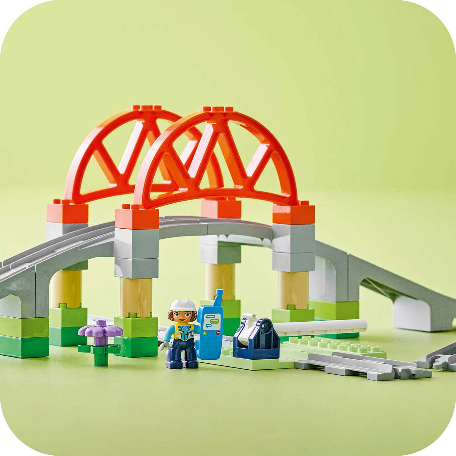 Lego Duplo Set De Expansão De Ponte E Carris Para Comboio 10426 ( Imagem 3 de 4 ) - Preview