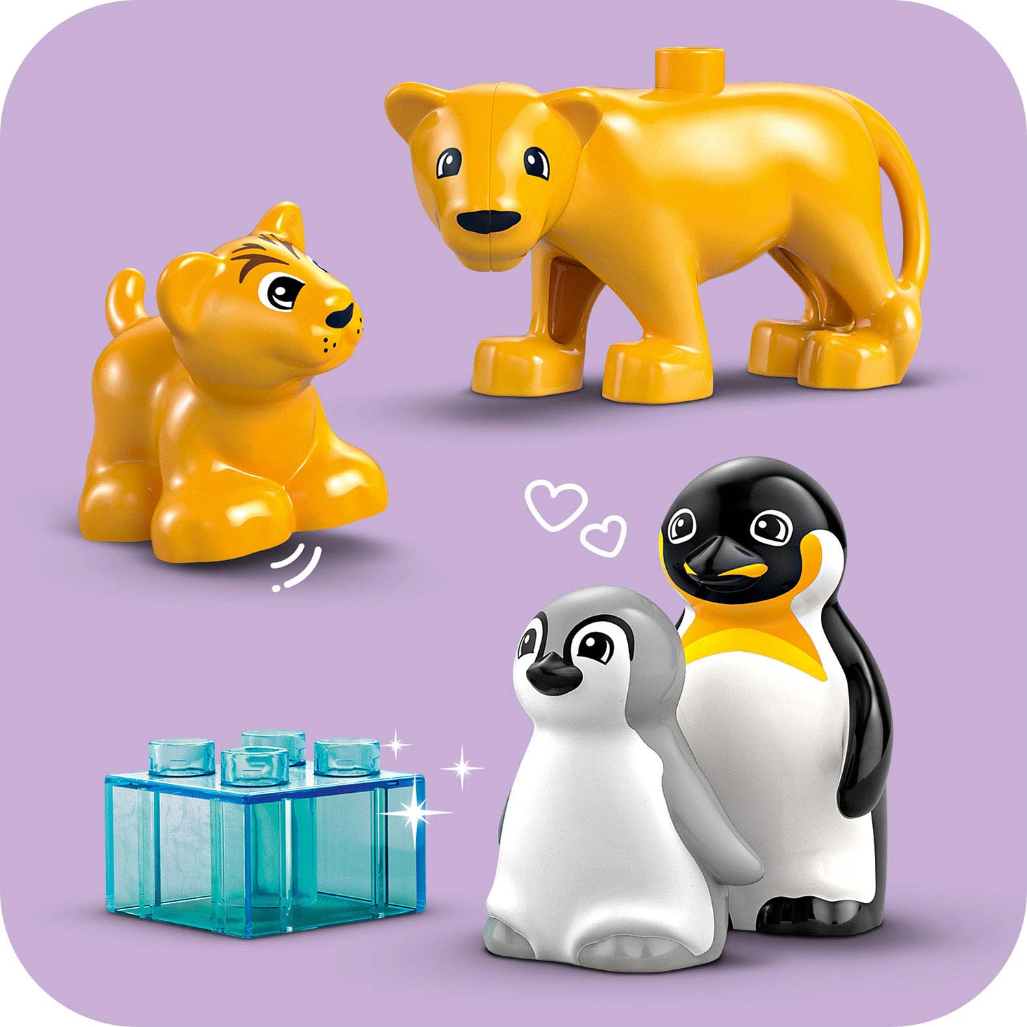 Lego Duplo Famílias de Pinguins e Leões 10442 ( Imagem 4 de 4 ) - Preview