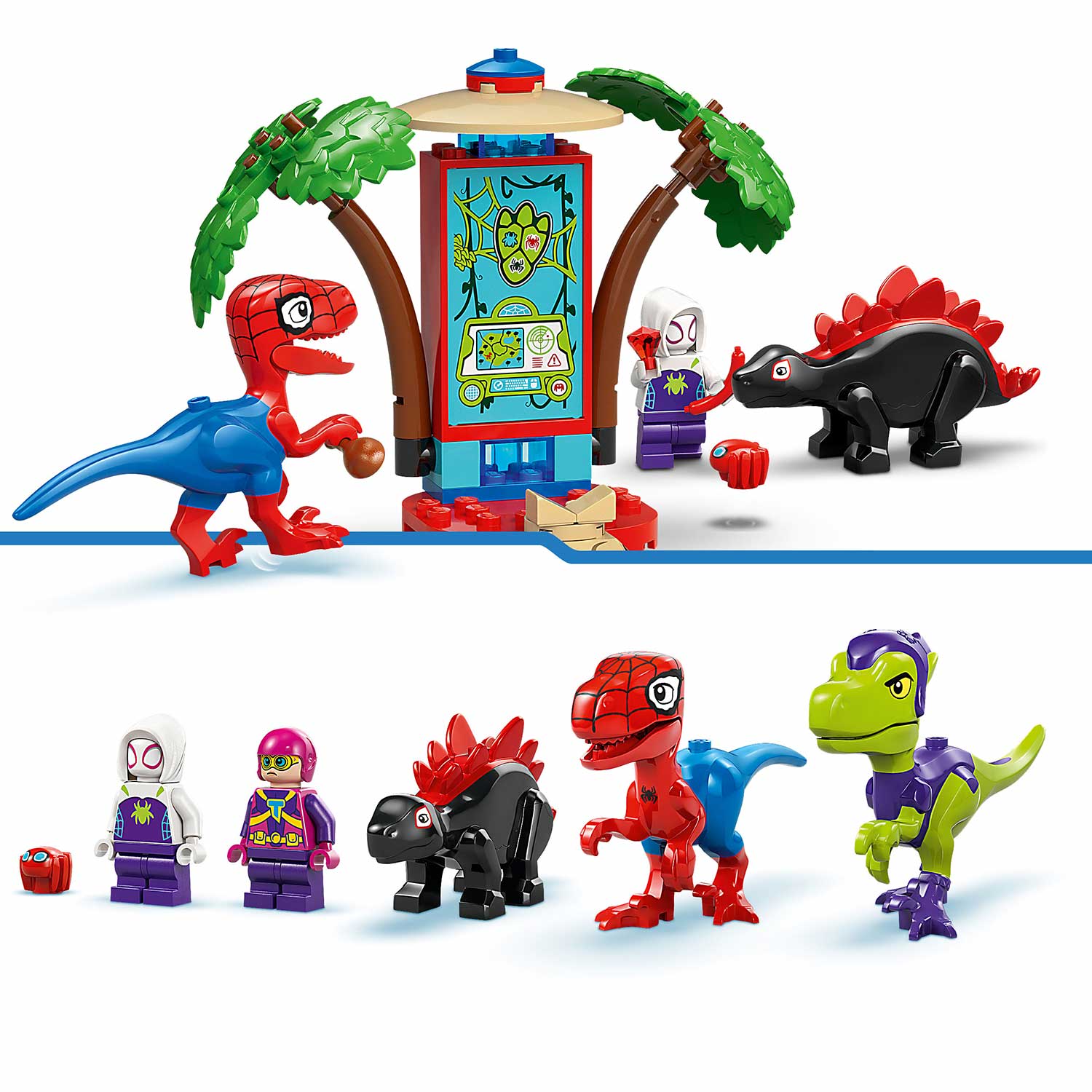 Lego Marvel Spidey E Gobby - Batalha De Raptors No Quartel - General Da Casa Da Árvore 11200 ( Imagem 4 de 4 ) - Preview