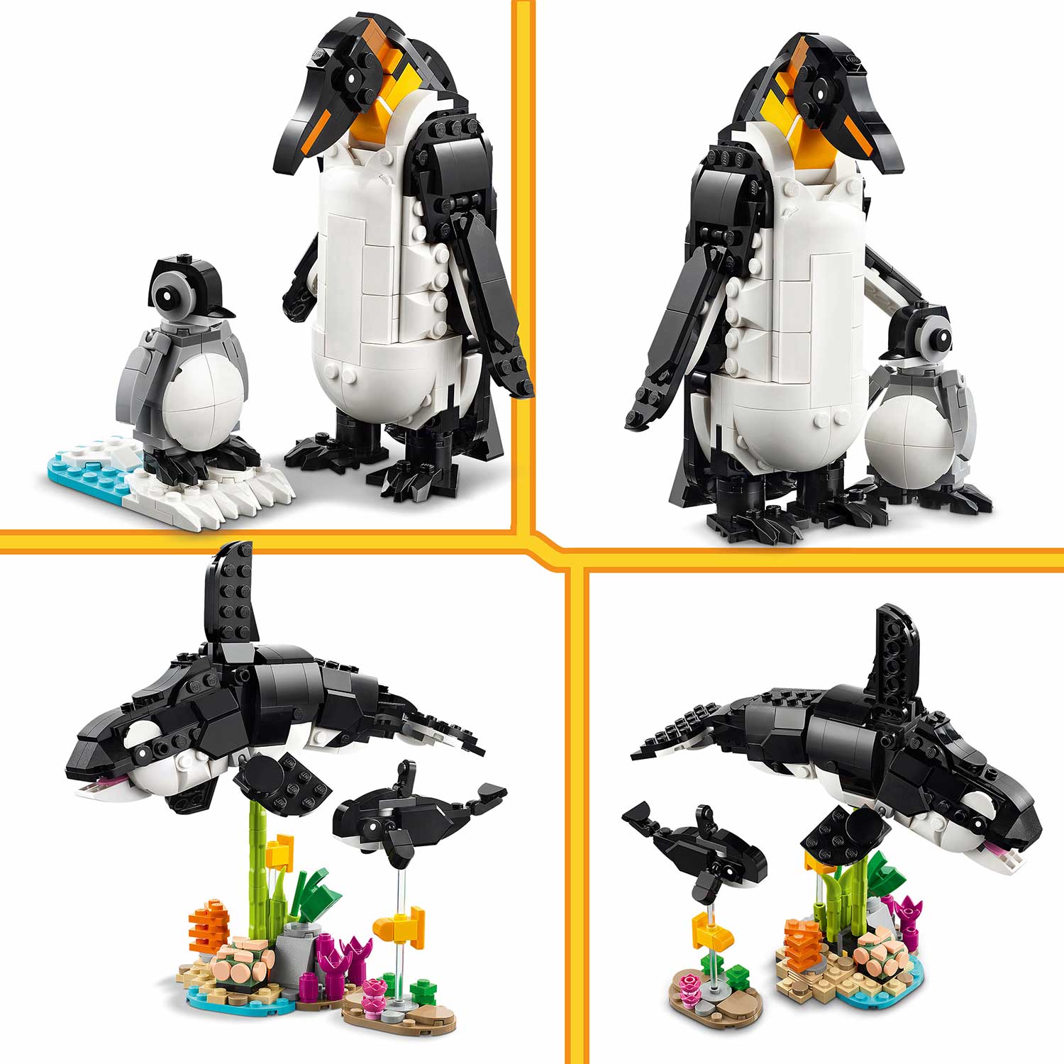 Lego Creator 3-In-1 Animais Selvagens: Familia De Pandas 31165 ( Imagem 4 de 4 ) - Preview
