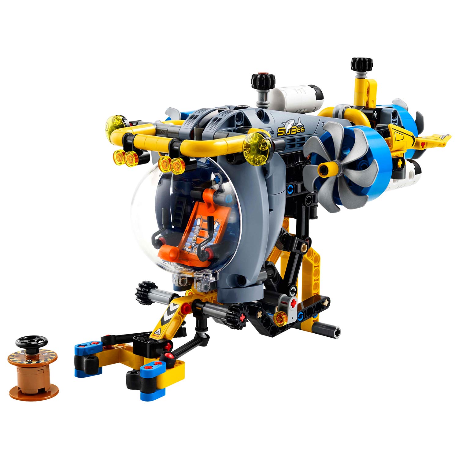 Lego Technic Submarino De Investigacao Em Aguas Profundas 42201 ( Imagem 2 de 4 ) - Preview