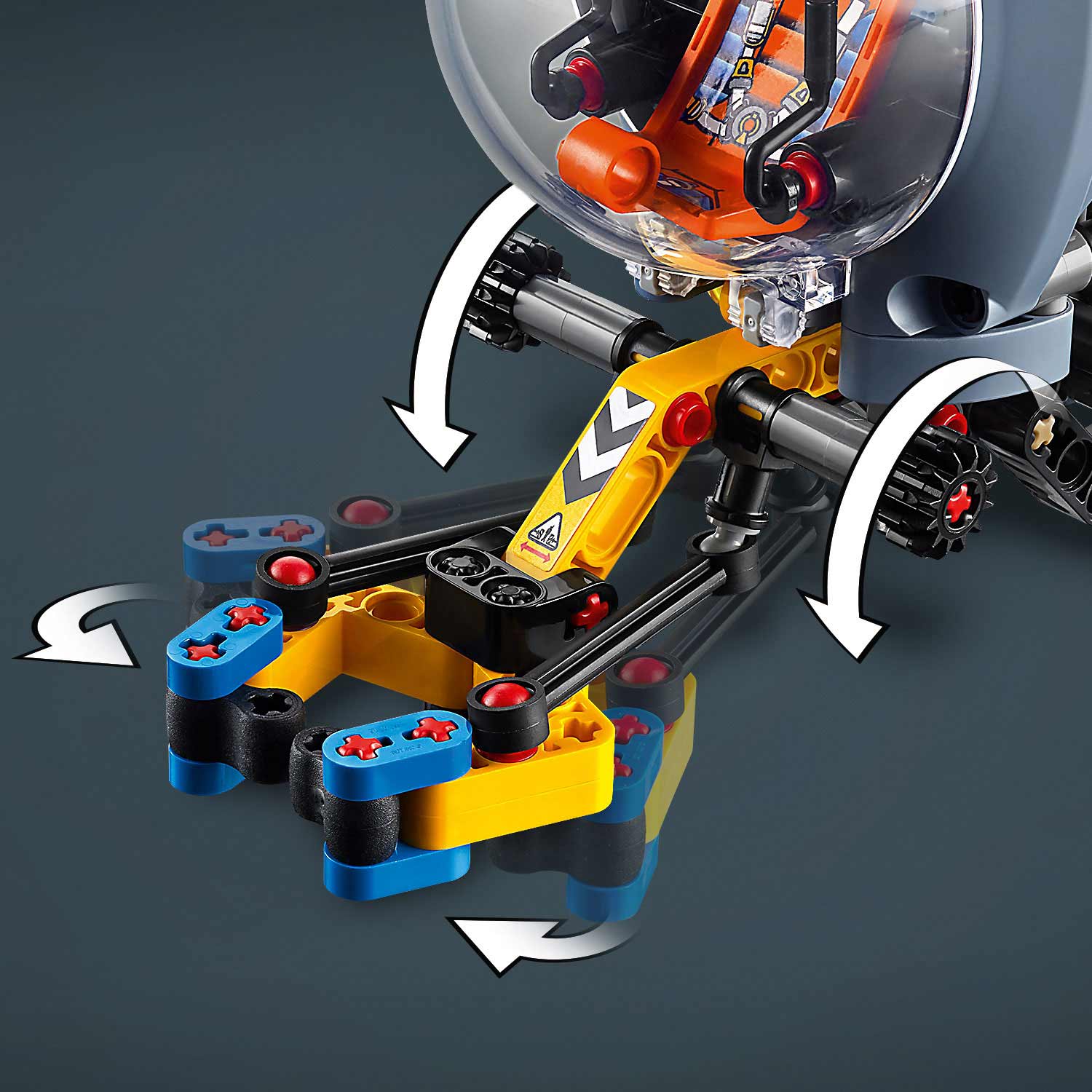 Lego Technic Submarino De Investigacao Em Aguas Profundas 42201 ( Imagem 4 de 4 ) - Preview