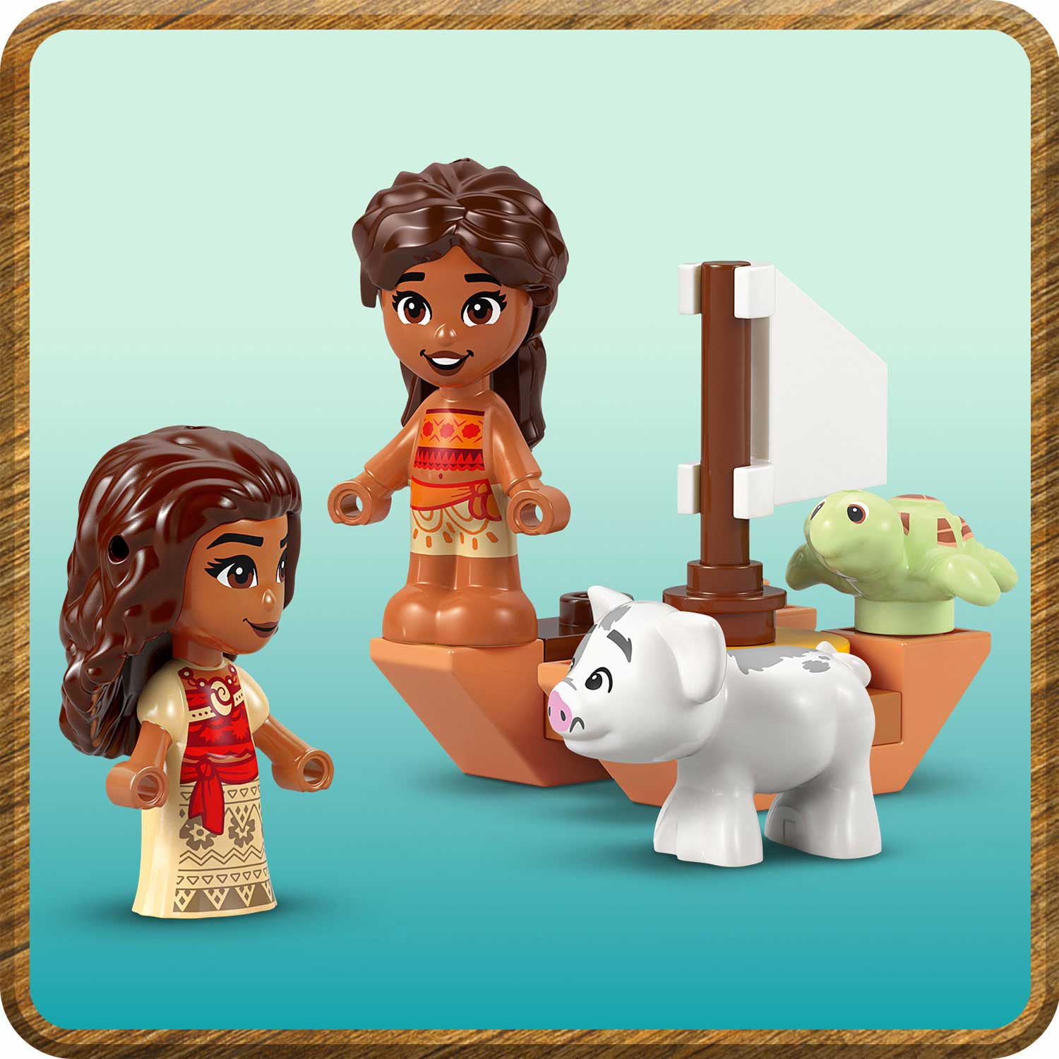 Lego Disney Diversao Na Ilha Da Vaiana 43260 ( Imagem 4 de 4 ) - Preview