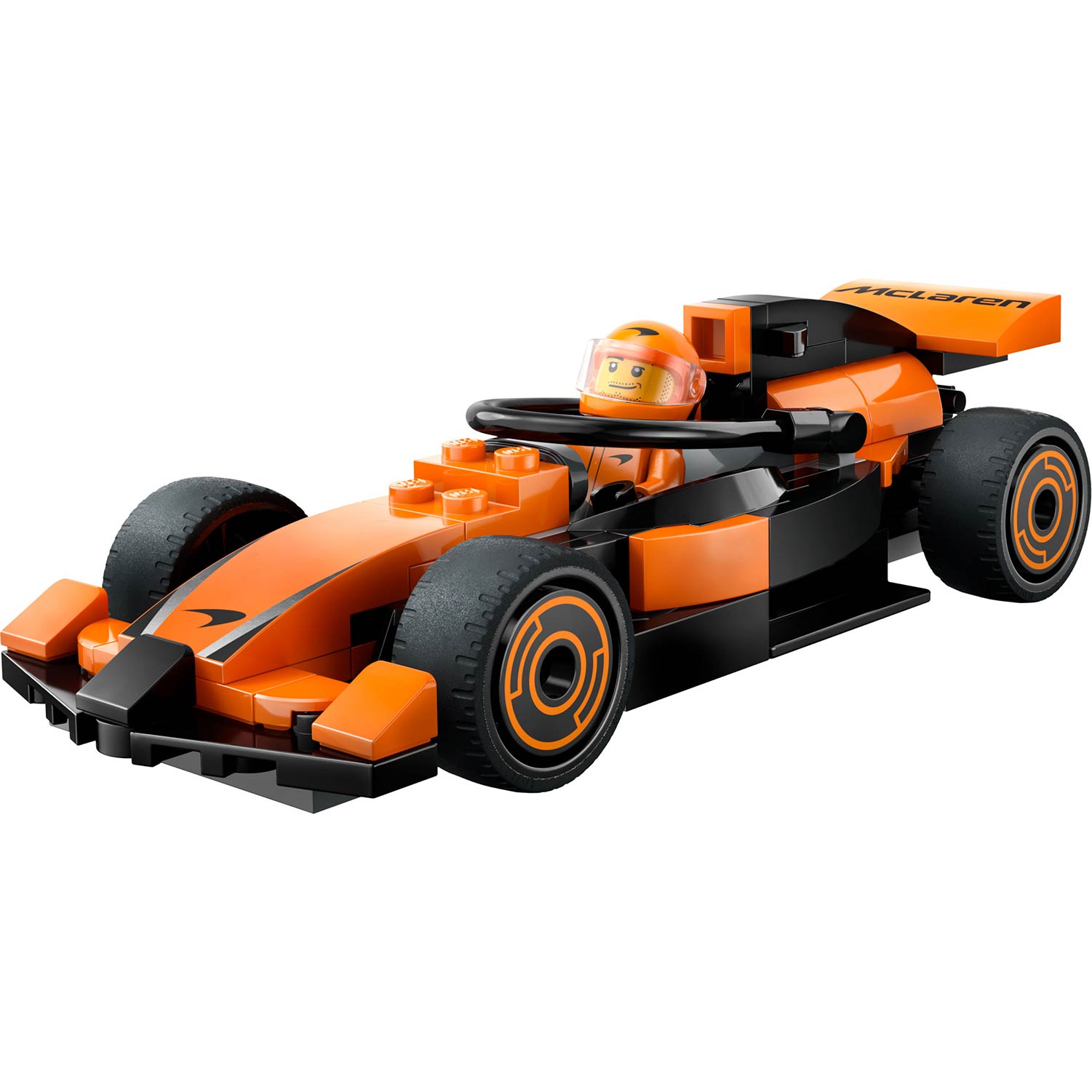 Lego City Piloto De F1 Com Carro De Corrida Mclaren 60442 ( Imagem 2 de 4 ) - Preview