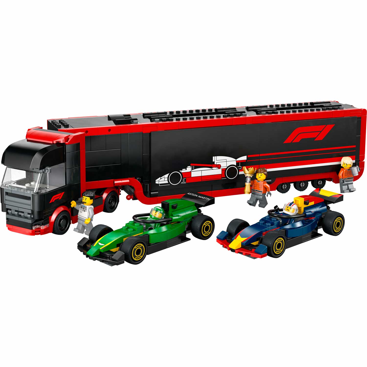 Lego City Camiao De F1 Com Carros De F1 Rb20 E Amr24 60445 ( Imagem 2 de 4 ) - Preview