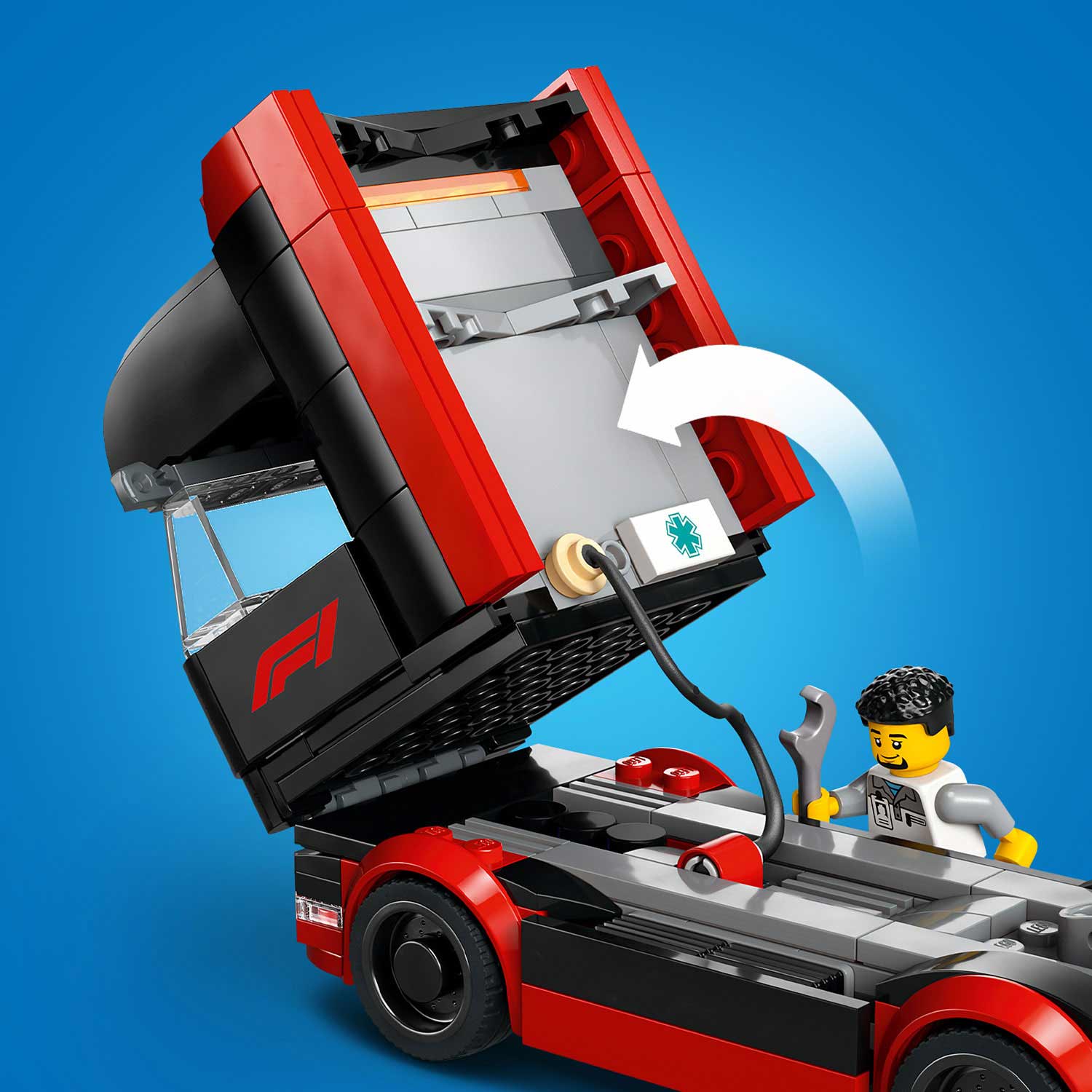 Lego City Camiao De F1 Com Carros De F1 Rb20 E Amr24 60445 ( Imagem 3 de 4 ) - Preview