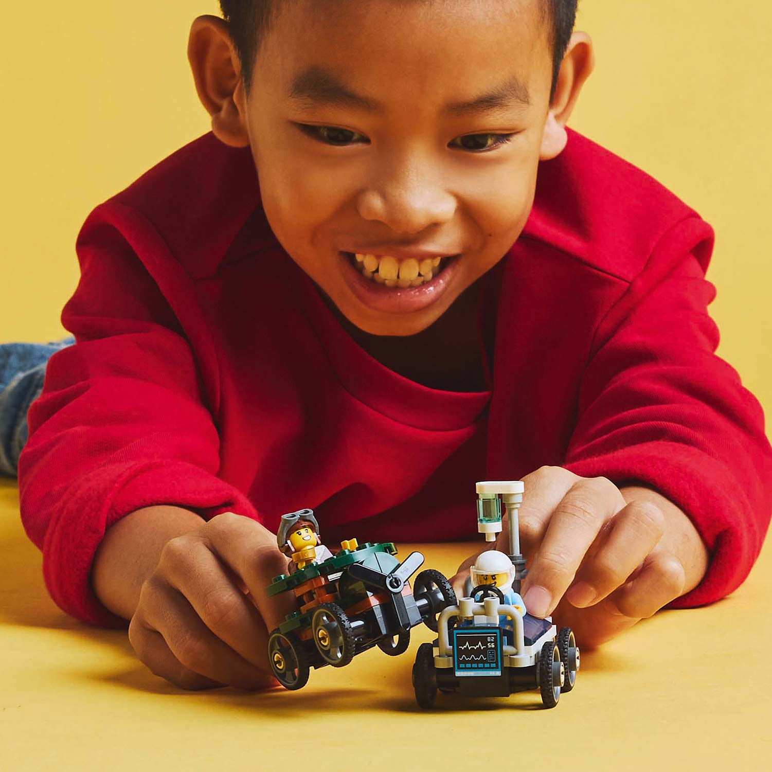 Lego City Pack De Carros De Corrida Aeronave Vs. Cama De Hospital 60459 ( Imagem 3 de 4 ) - Preview