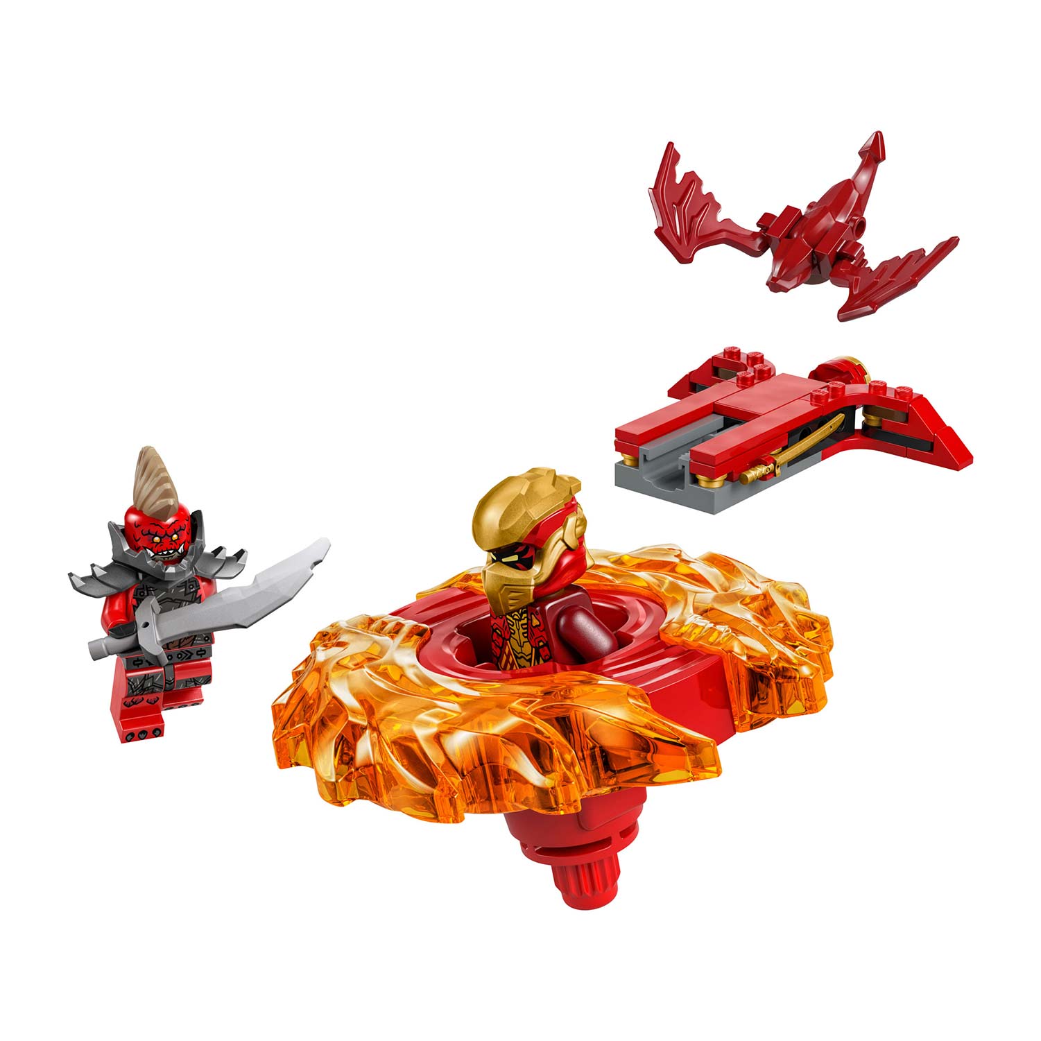 Lego Ninjago Spinner De Spinjitzu Do Dragao Do Kai 71823 ( Imagem 2 de 4 ) - Preview