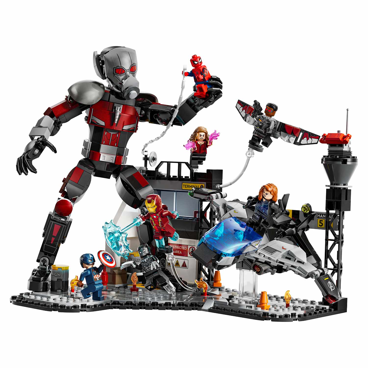 Lego Marvel Capitão America: Guerra Civil - Acao Da Batalha 76314 ( Imagem 2 de 4 ) - Preview