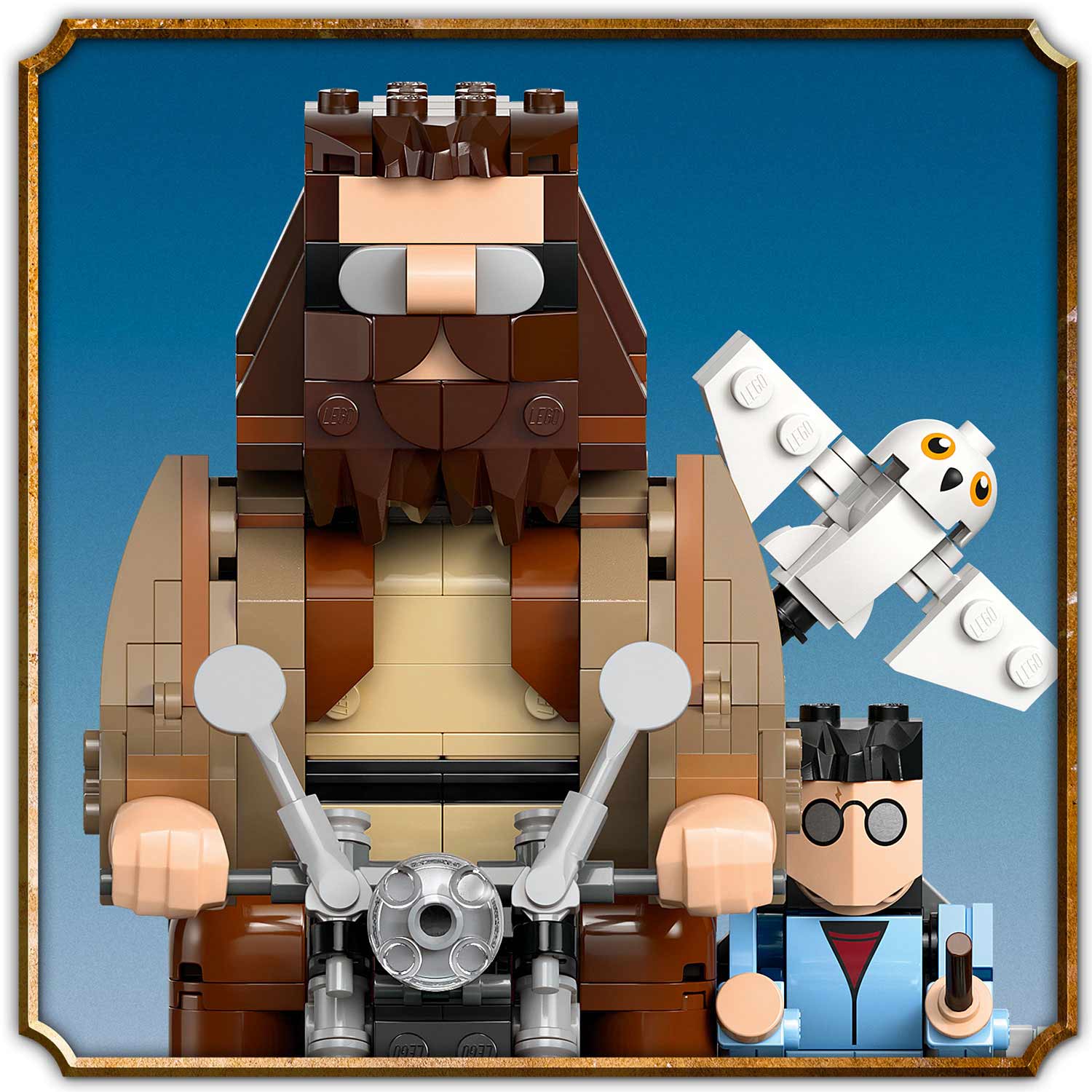 Lego Harry Potter Passeio De Mota De Hagrid E Harry 76443 ( Imagem 3 de 4 ) - Preview