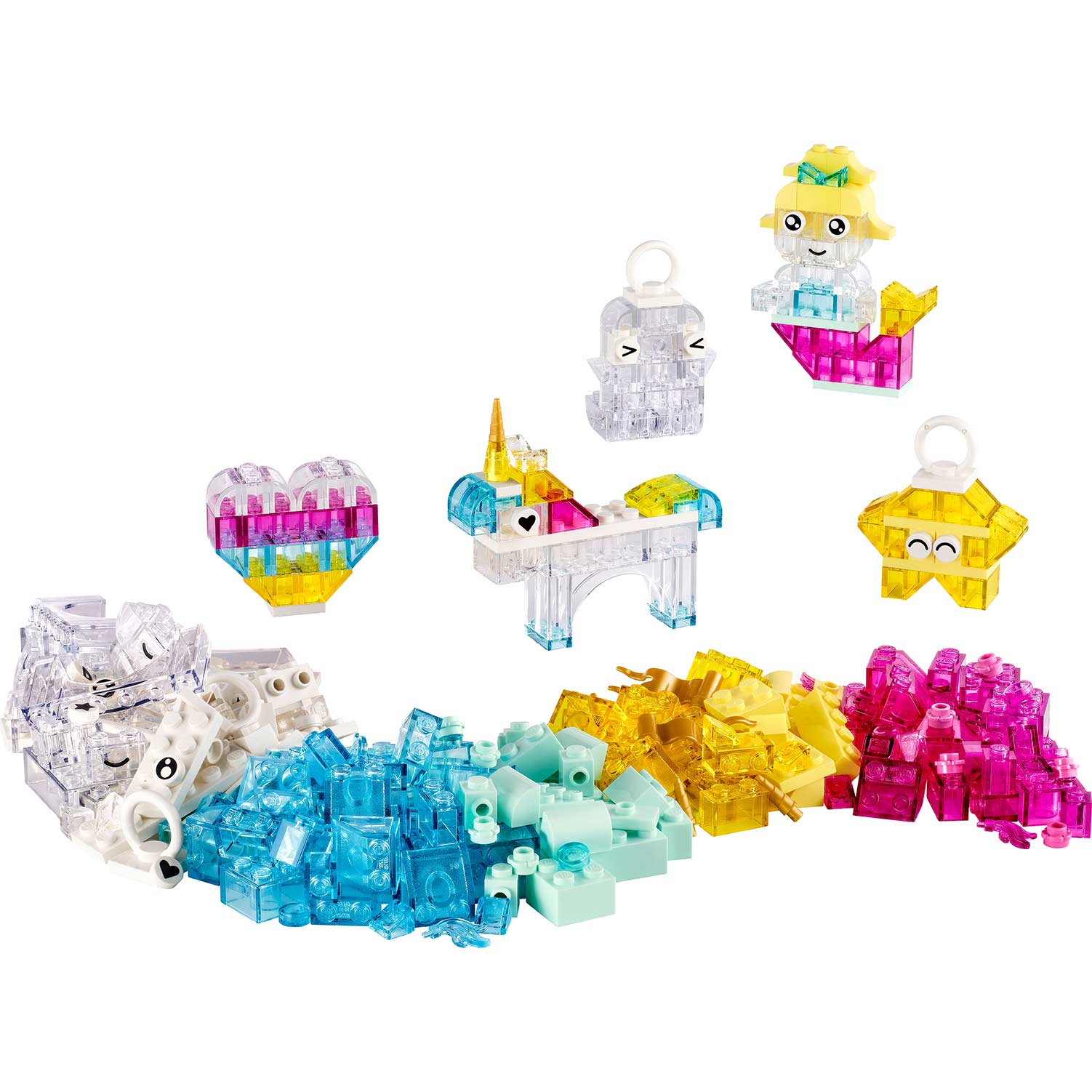 Lego Classic Caixa Transparente Magica 11040 ( Imagem 2 de 4 ) - Preview