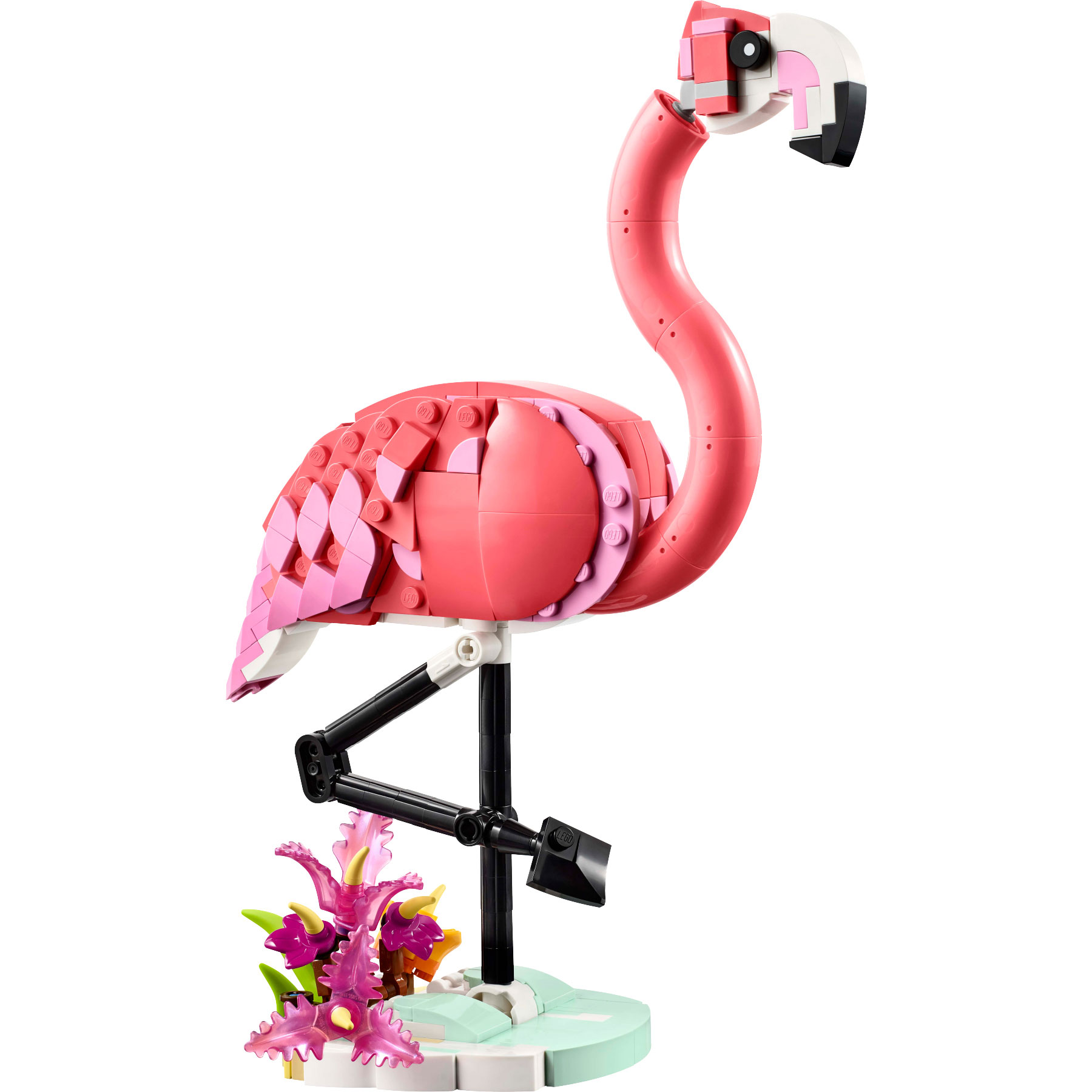 Lego Creator 3-In-1 Animais Selvagens: Flamingo Cor-De-Rosa 31170 ( Imagem 2 de 4 ) - Preview