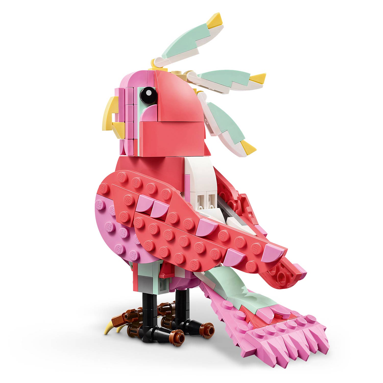 Lego Creator 3-In-1 Animais Selvagens: Flamingo Cor-De-Rosa 31170 ( Imagem 4 de 4 ) - Preview