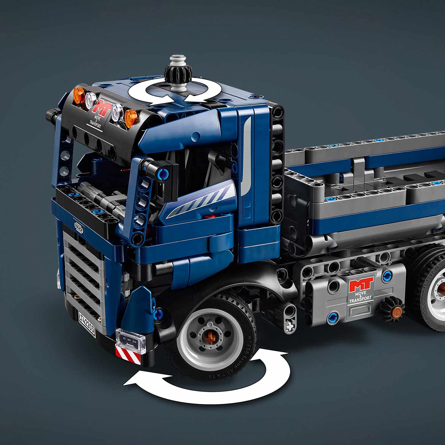 Lego Technic Camiao Basculante Inclinavel 42203 ( Imagem 3 de 4 ) - Preview