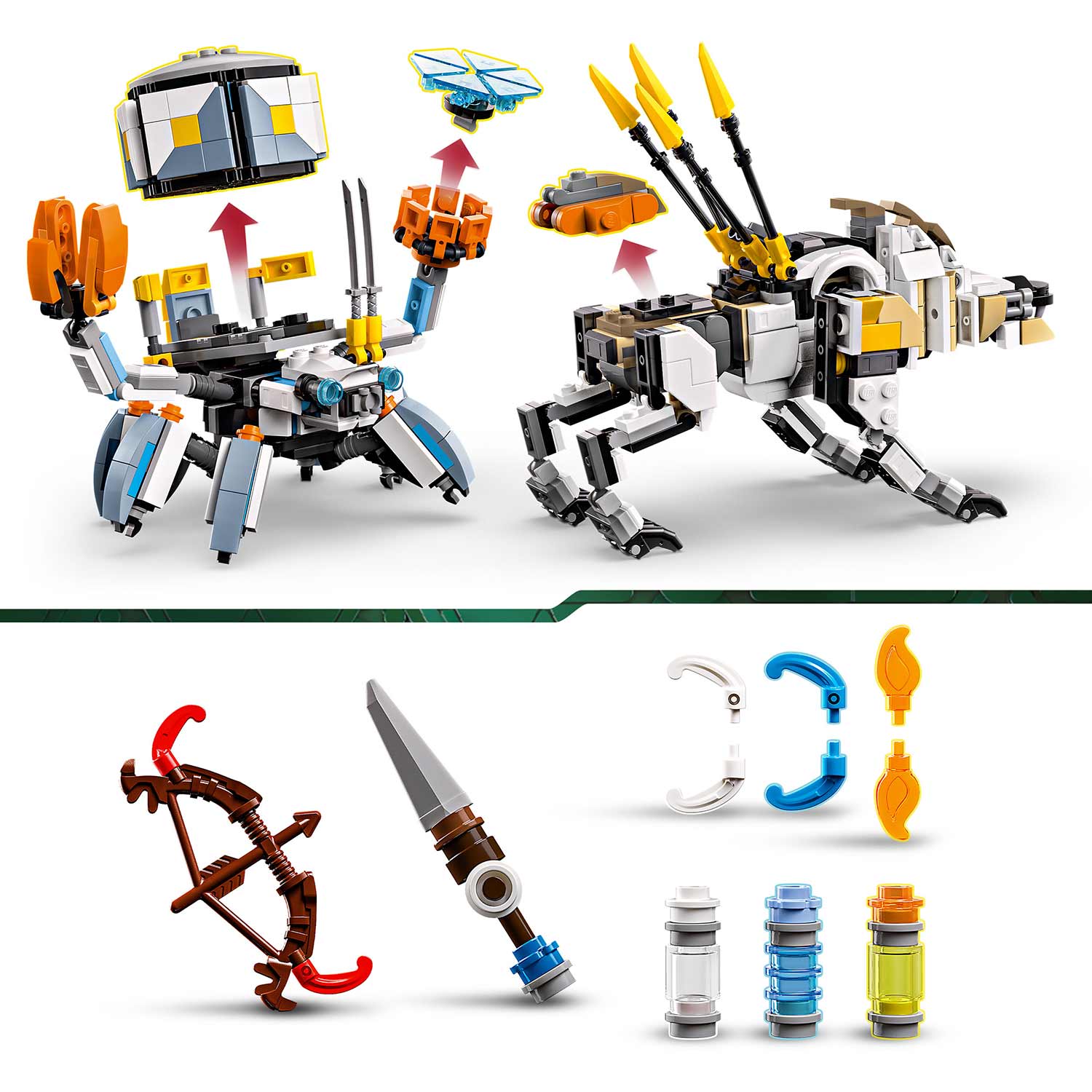 Lego Horizon Adventures Aloy E Varl Contra Carapaca E Dentes De Serra 77037 ( Imagem 4 de 4 ) - Preview