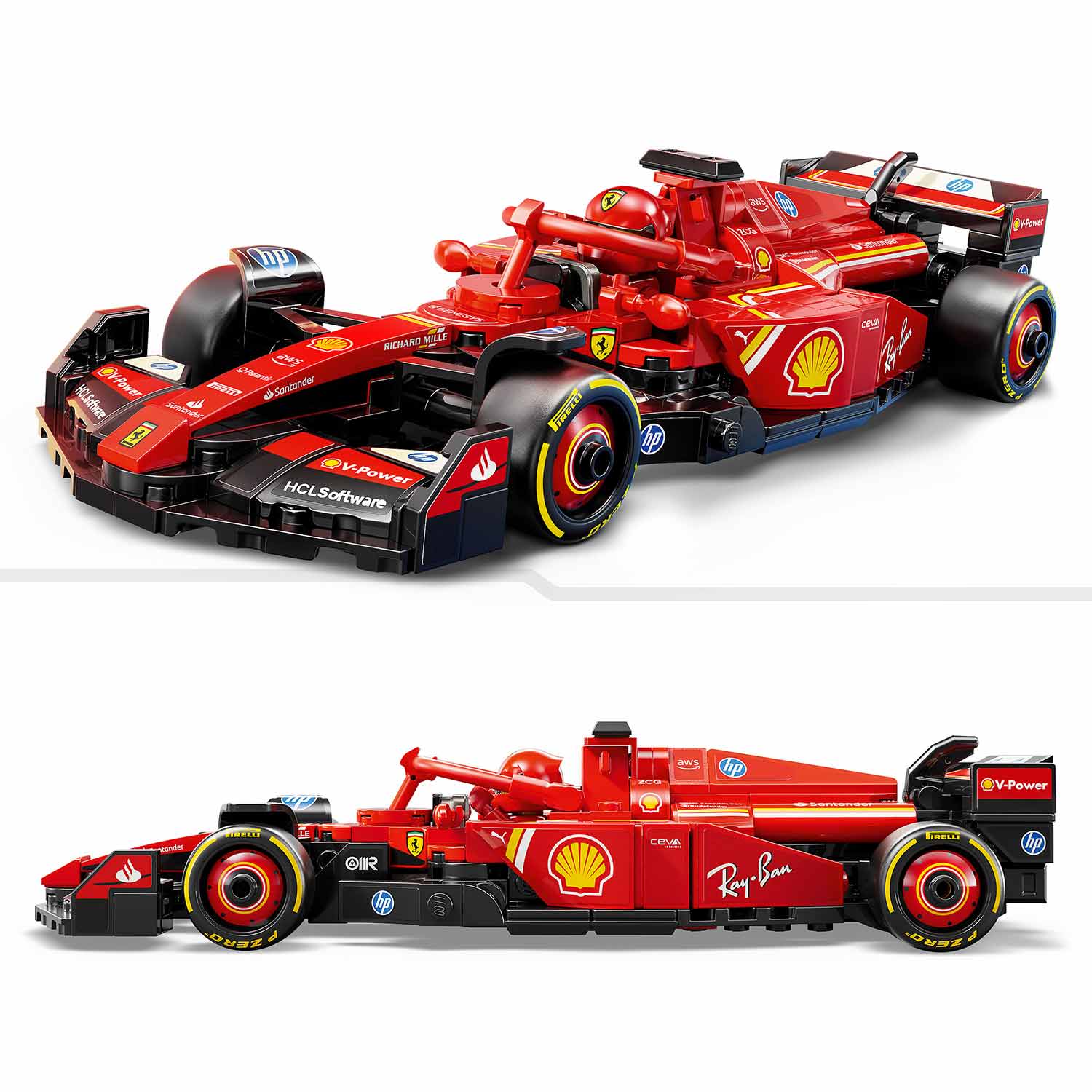 Lego 77242 - Speed Champions: Ferrari SF-24 F1 ( Imagem 3 de 4 ) - Preview