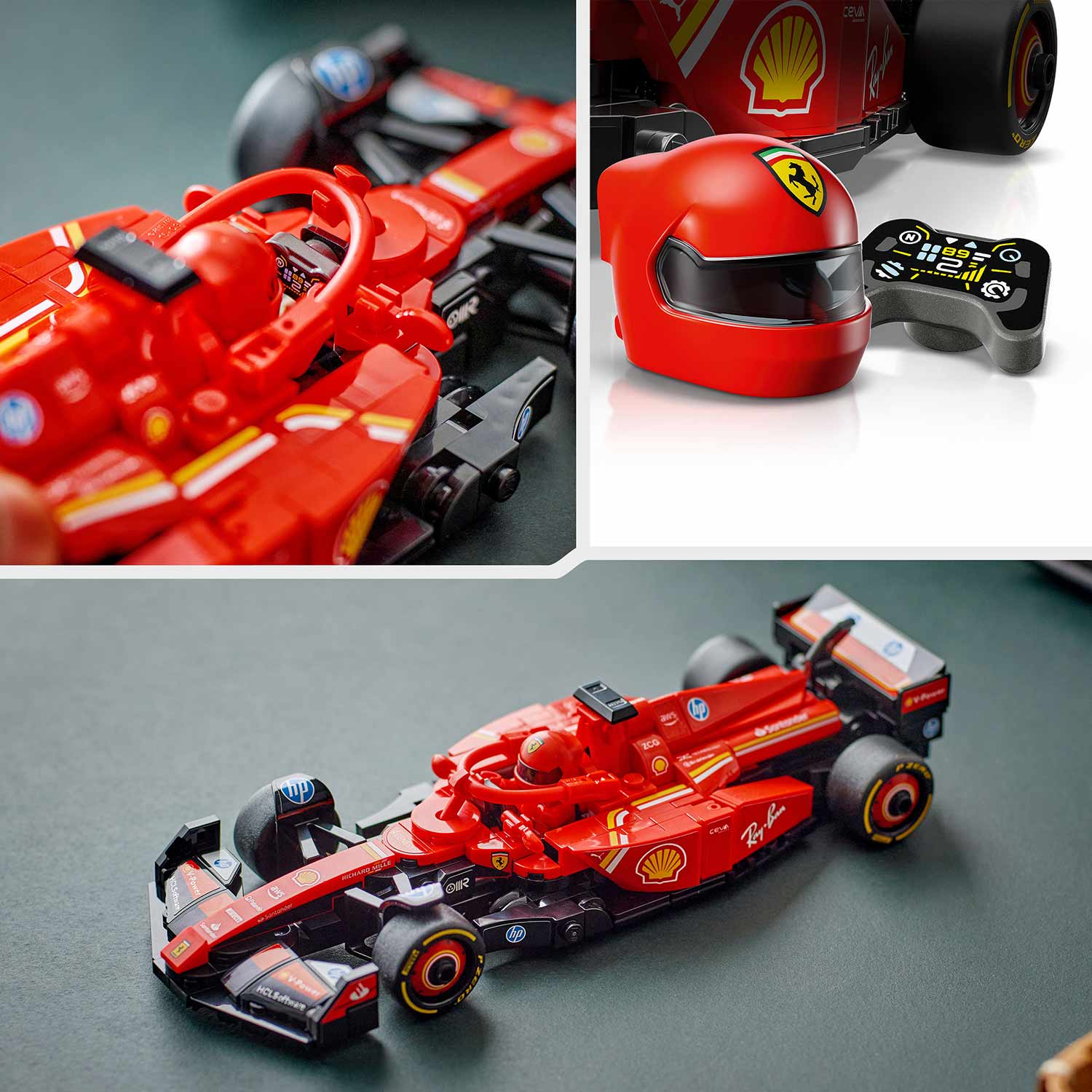 Lego 77242 - Speed Champions: Ferrari SF-24 F1 ( Imagem 4 de 4 ) - Preview