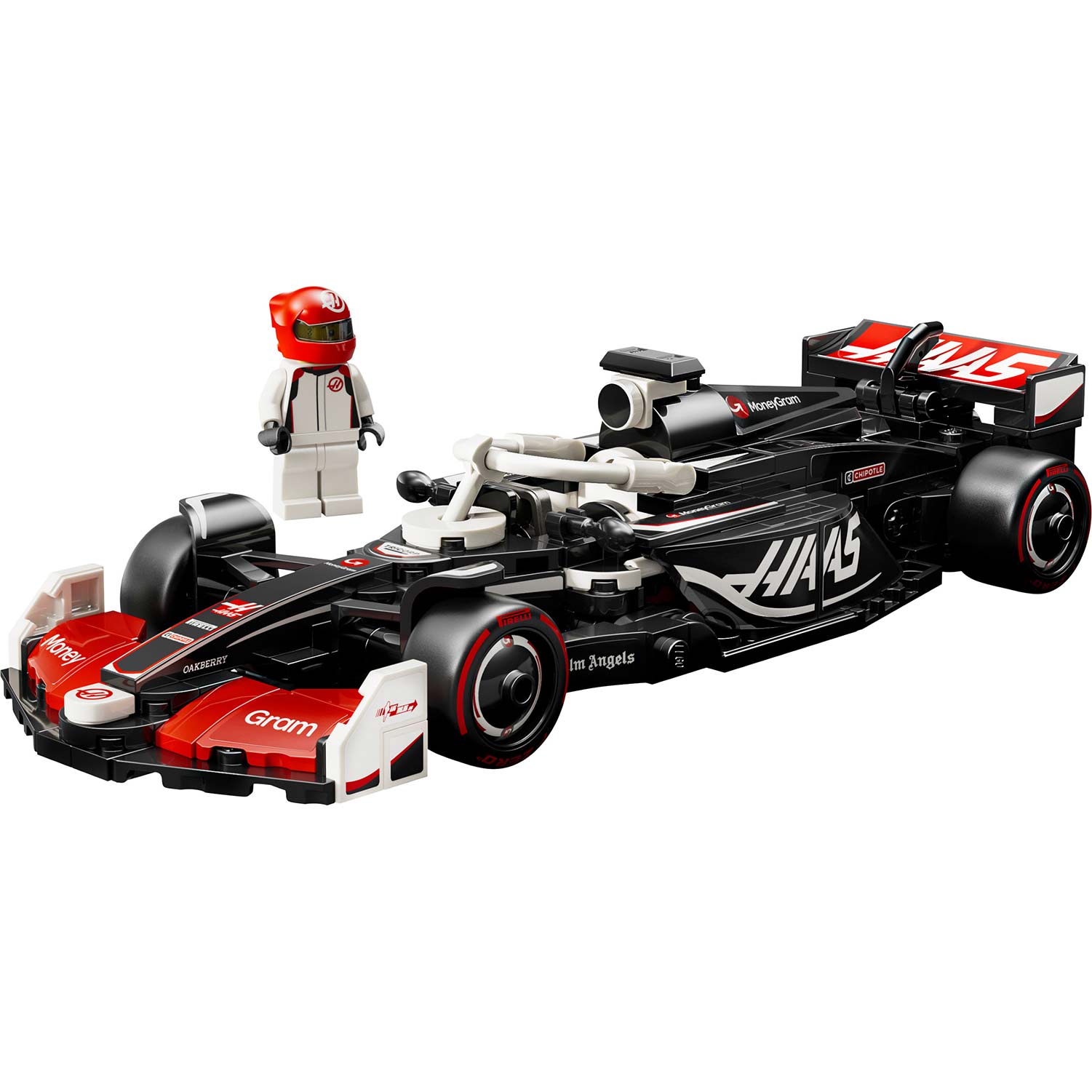 Lego Speed Champions Carro De Corrida Moneygram Haas F1 Team Vf-24 77250 ( Imagem 2 de 4 ) - Preview
