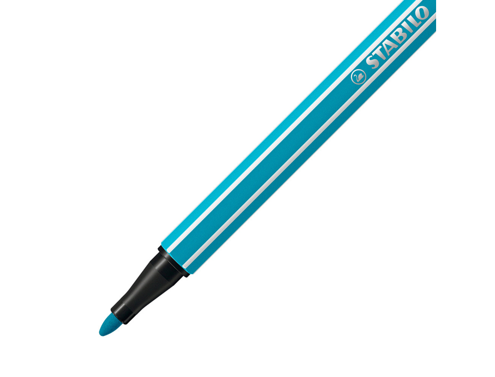 Marcador stabilo aguarelavel pen 68 azul cobalto 1 mm (10 unidades) ( Imagem 2 de 6 ) - Preview