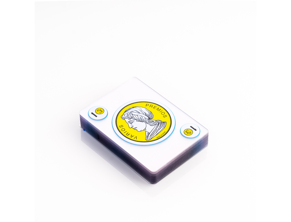 Baralho de cartas fournier waterproof plastico 50 cartas ( Imagem 3 de 5 ) - Preview