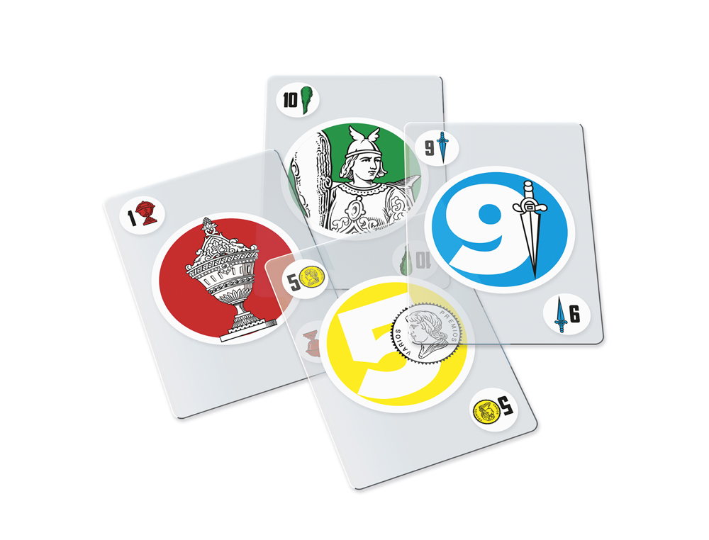 Baralho de cartas fournier waterproof plastico 50 cartas ( Imagem 4 de 5 ) - Preview