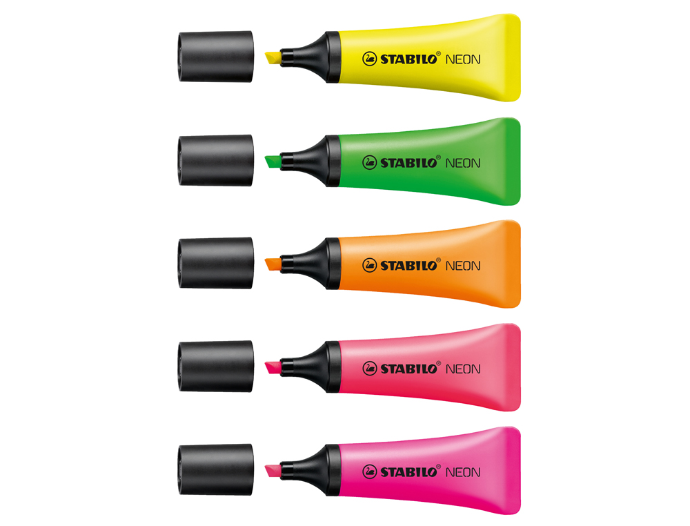 Marcador Stabilo Fluorescente 72 Amarelo Neon ( Imagem 3 de 7 ) - Preview