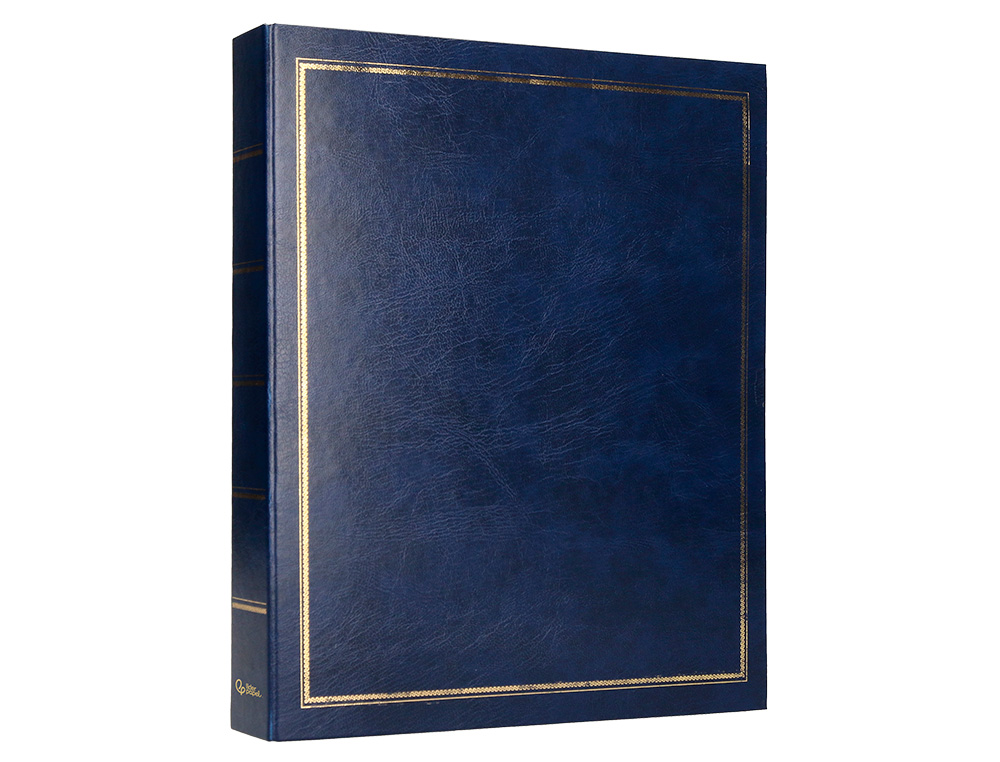 Album de fotos liderpapel aneis serie classic com 20 folhas autoadesivas cor azul ( Imagem 4 de 13 ) - Preview