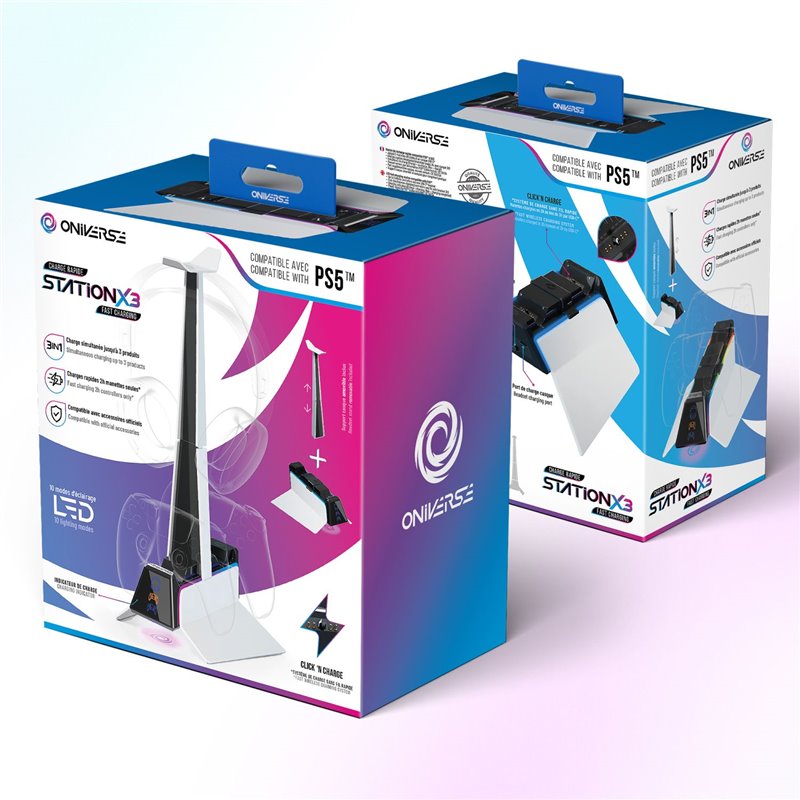 Oniverse - PS5 Fast Charging Station X3 ( Imagem 3 de 3 ) - Preview
