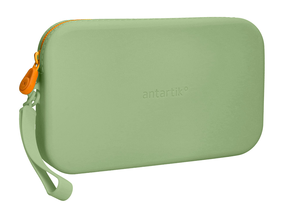 Estojo escolar antartik tropical dive silicone soft retangular 190x120x25 mm verde militar ( Imagem 4 de 10 ) - Preview