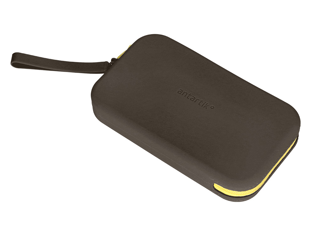 Estojo escolar antartik tropical dive silicone soft retangular 190x120x25 mm preto ( Imagem 5 de 10 ) - Preview
