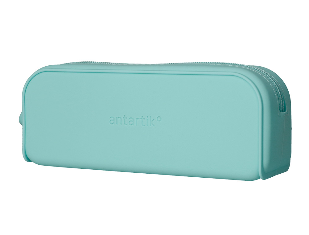 Estojo escolar antartik prisma silicone soft retangular 185x50x75 mm menta ( Imagem 4 de 10 ) - Preview