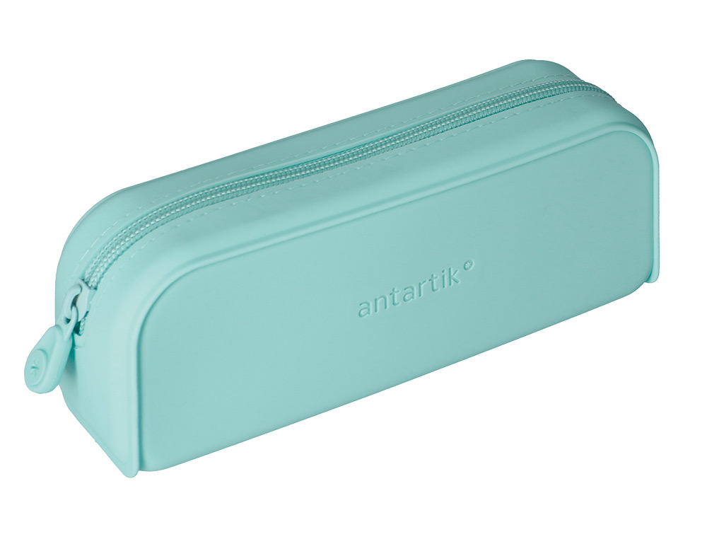 Estojo escolar antartik prisma silicone soft retangular 185x50x75 mm menta ( Imagem 5 de 10 ) - Preview