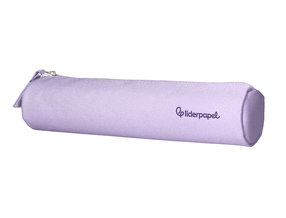 Estojo escolar liderpapel slim cilindrico 220x45 mm lilas ( Imagem 3 de 9 ) - Preview