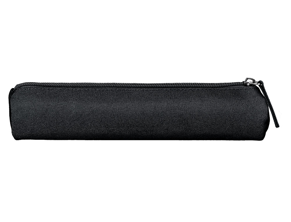 Estojo escolar liderpapel slim cilindrico 220x45 mm preto ( Imagem 4 de 9 ) - Preview