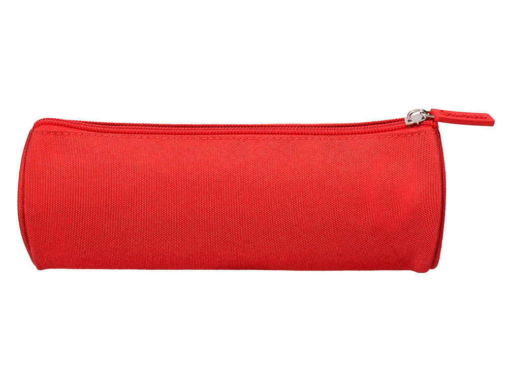Estojo escolar liderpapel classic cilindrico largo 210x70 mm vermelho ( Imagem 4 de 9 ) - Preview