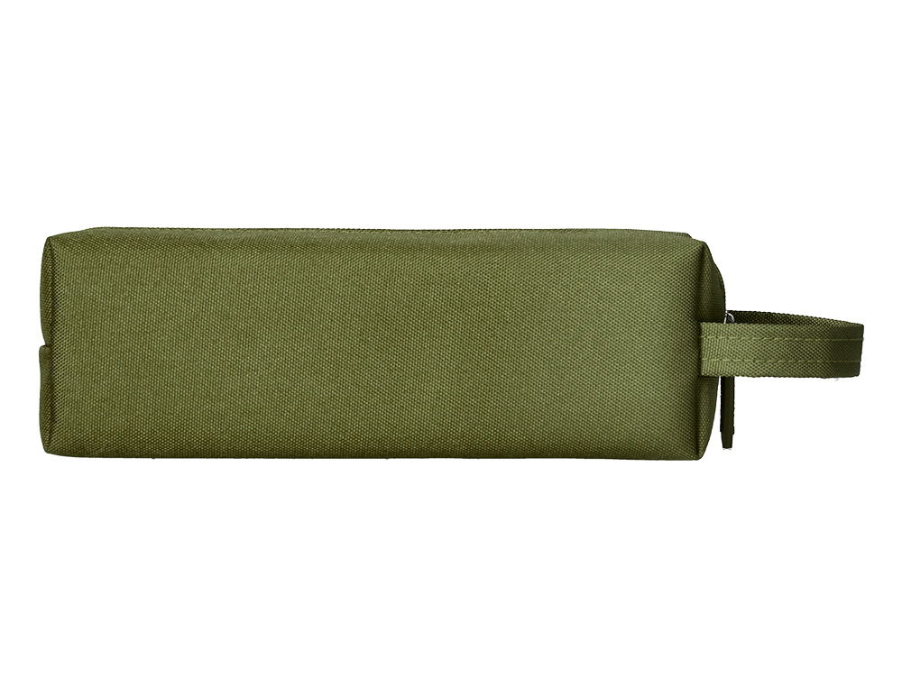 Estojo escolar liderpapel classic retangular com asa 210x70 mm verde militar ( Imagem 4 de 9 ) - Preview