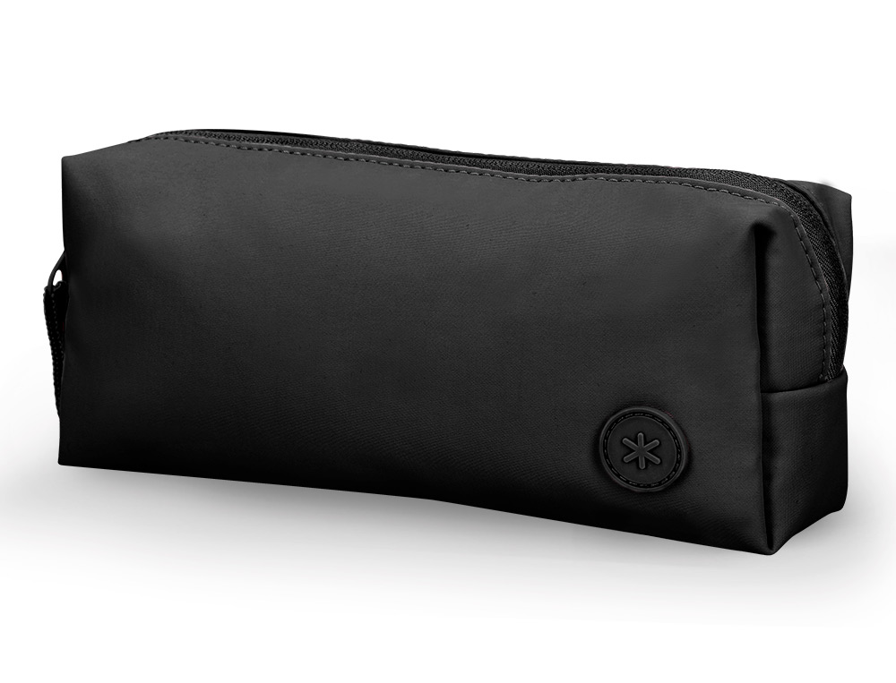 Estojo escolar antartik 1 compartimento cor preto 205x60x80 mm ( Imagem 3 de 7 ) - Preview