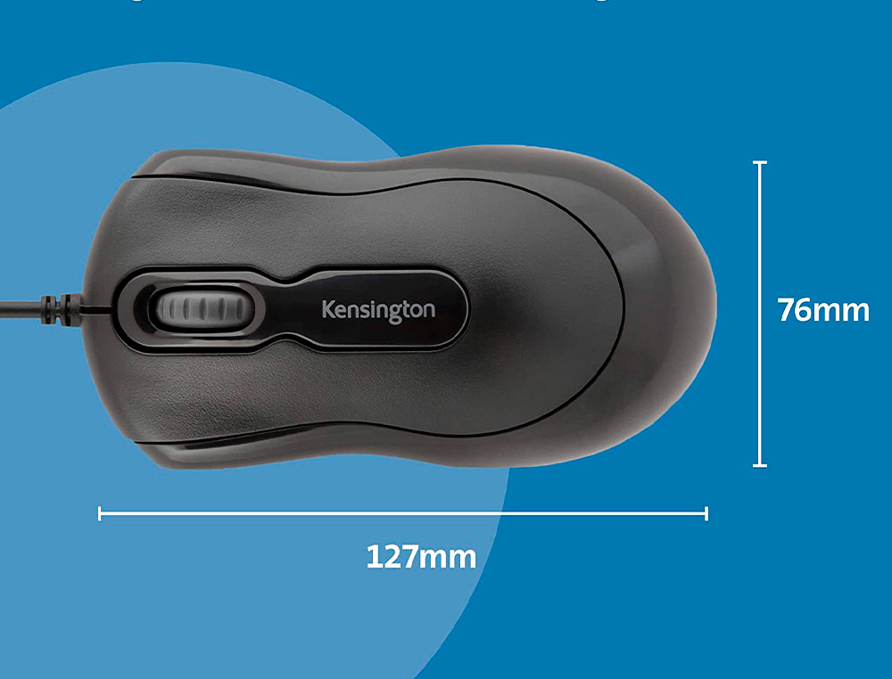 Rato kensington optico 800 dpi receptor usb preto ( Imagem 2 de 7 ) - Preview