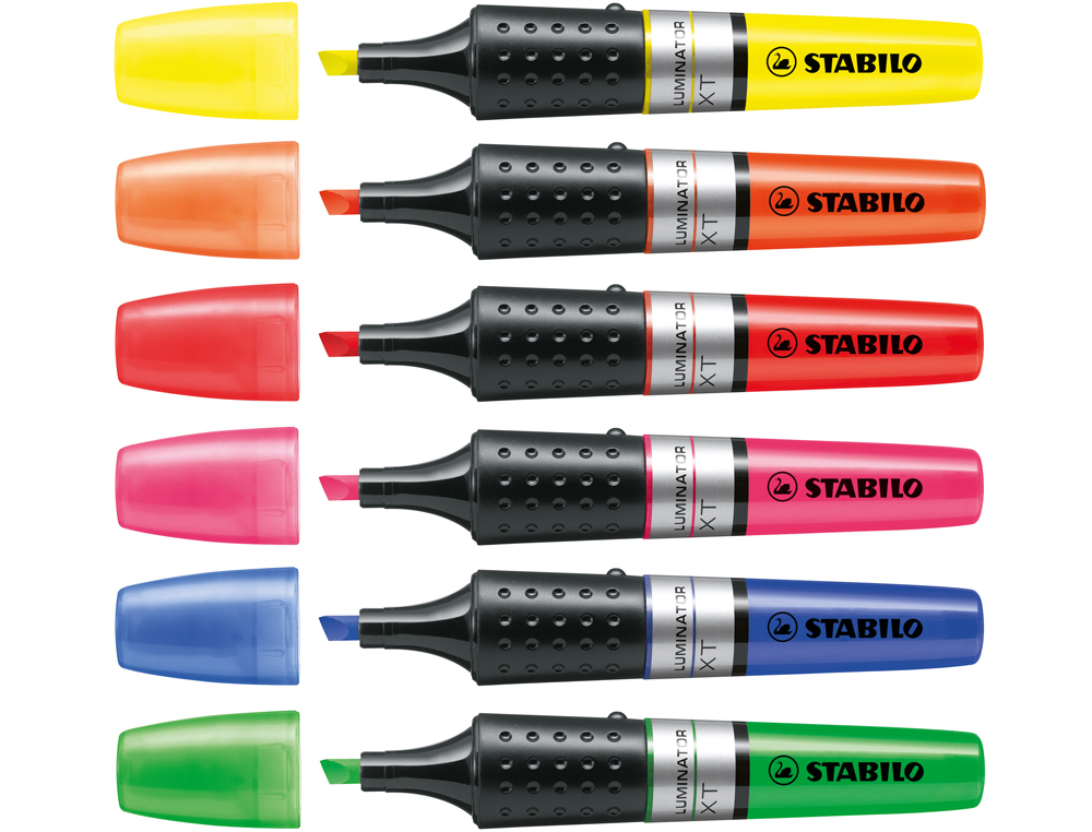 Marcador stabilo boss luminator rosa tinta liquida (5 unidades) ( Imagem 5 de 7 ) - Preview