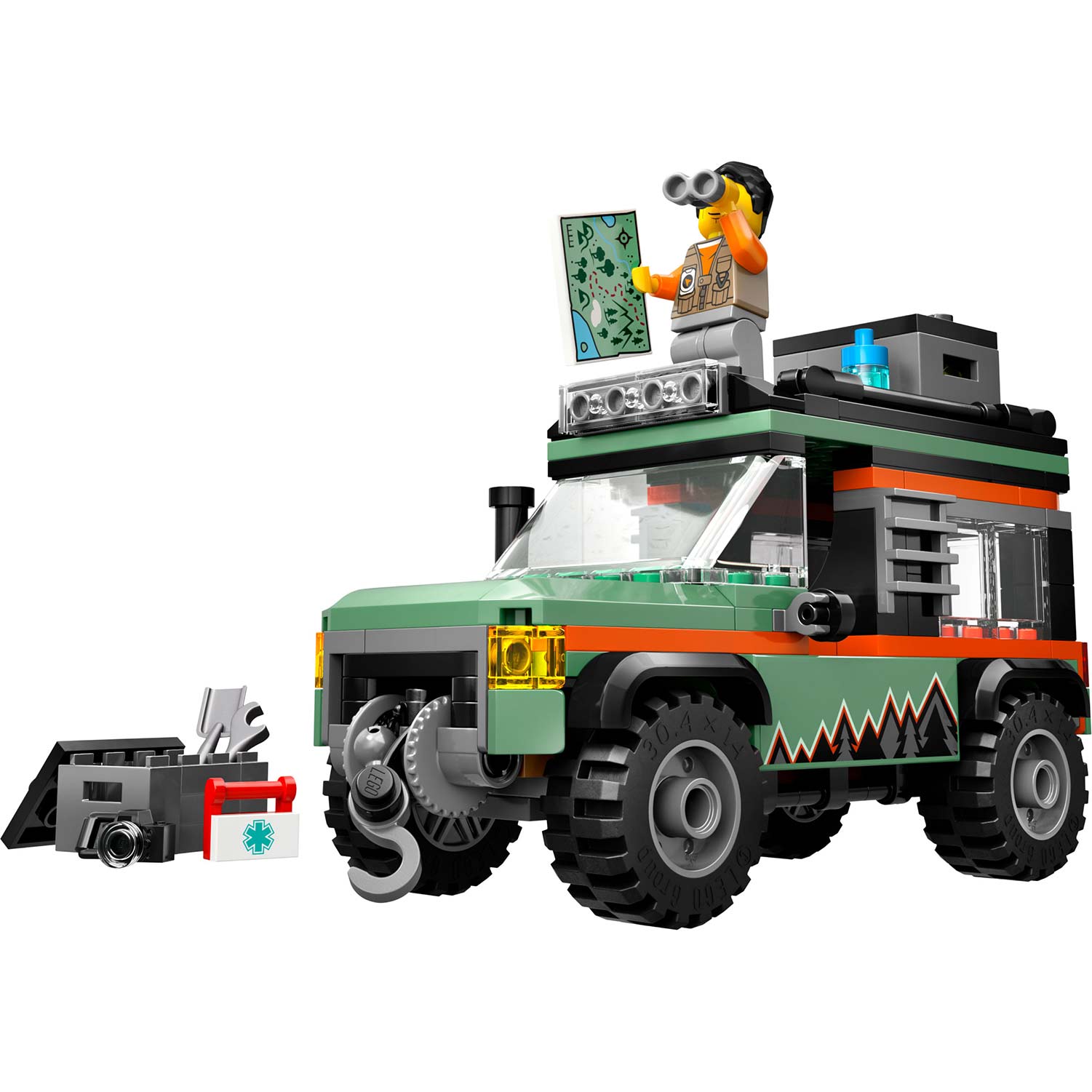 Lego City Carrinha De Montanha 4X4 Todo O Terreno 60447 ( Imagem 2 de 4 ) - Preview