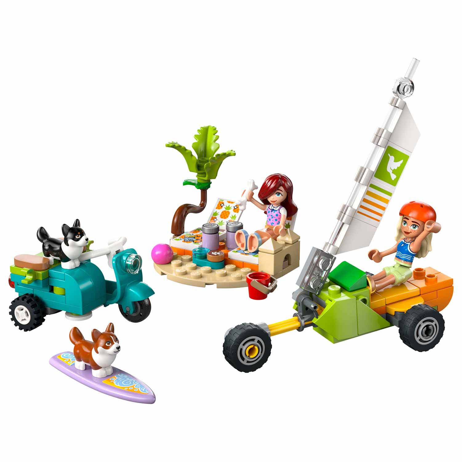 Lego Friends Caes Surfistas E Aventura De Vespa 42641 ( Imagem 2 de 4 ) - Preview