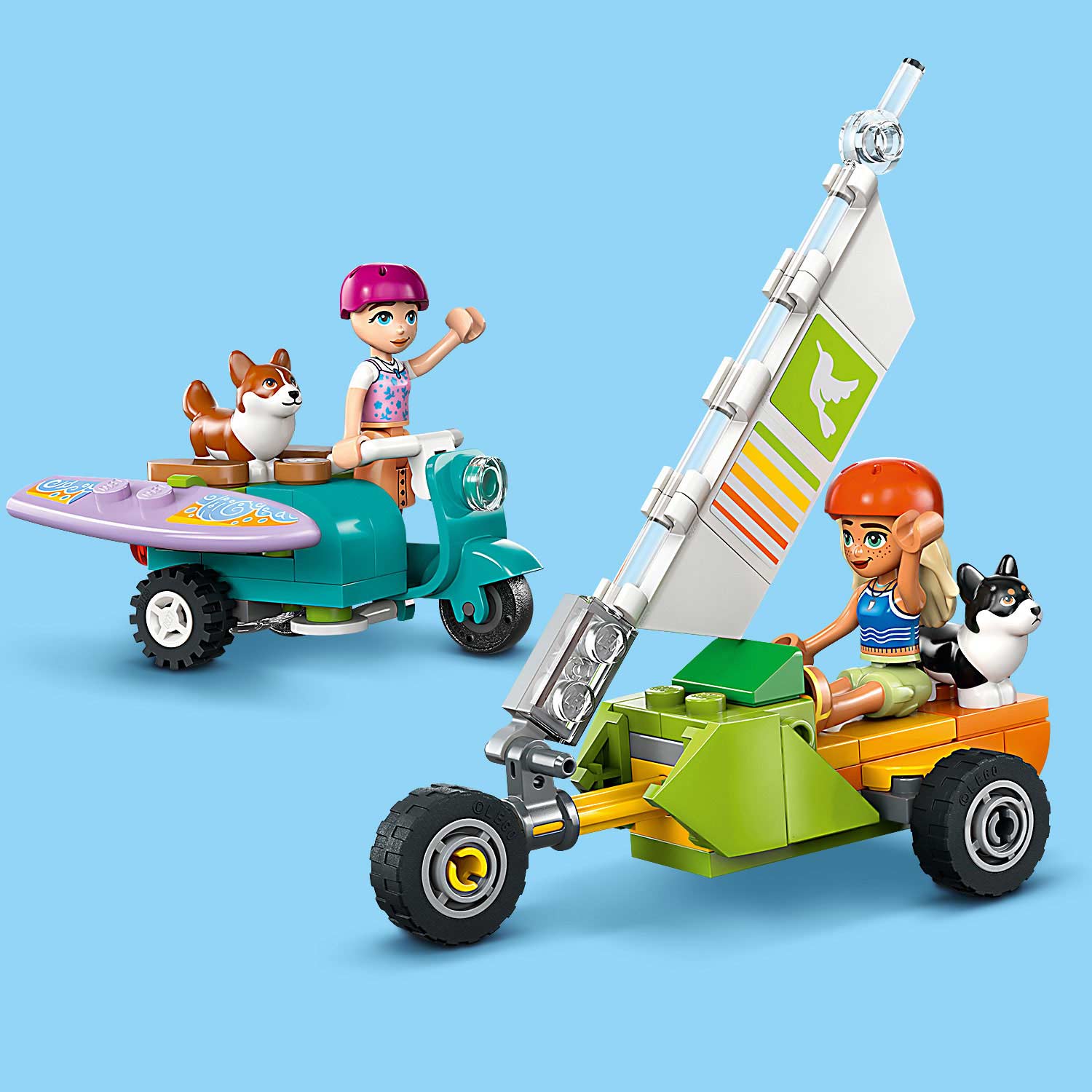 Lego Friends Caes Surfistas E Aventura De Vespa 42641 ( Imagem 3 de 4 ) - Preview