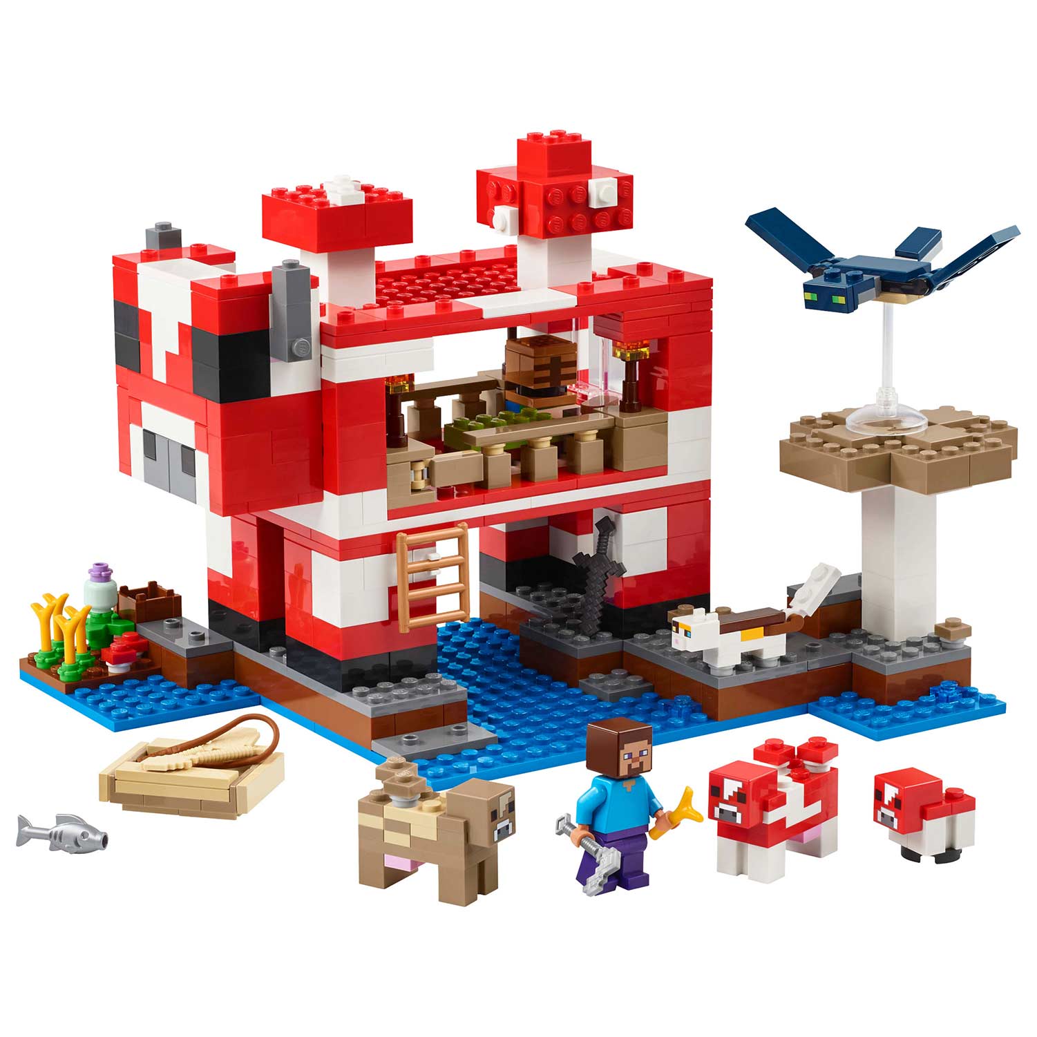 Lego Minecraft A Casa Mooshroom 21270 ( Imagem 2 de 4 ) - Preview