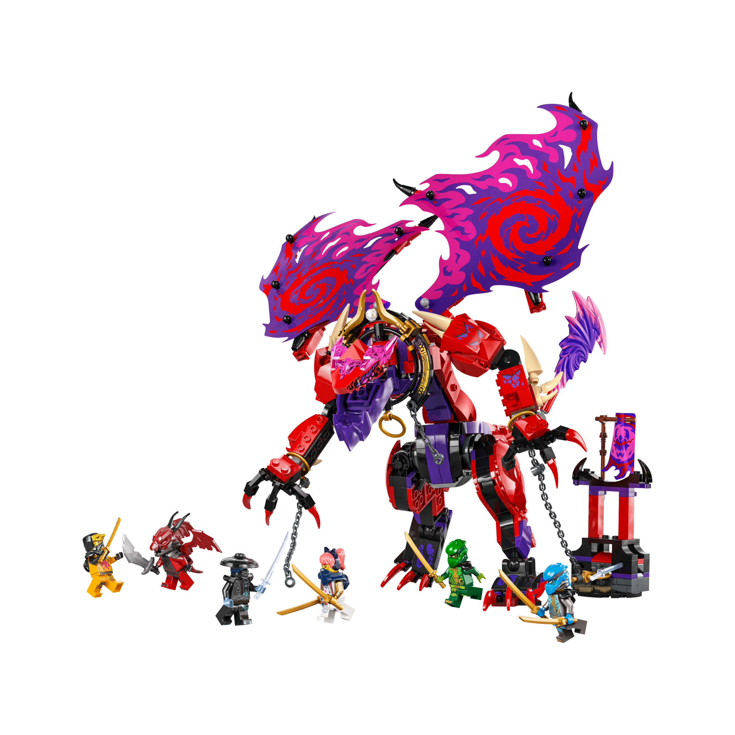Lego Ninjago Presa Do Trovao - Dragao Do Caos 71832 ( Imagem 2 de 4 ) - Preview