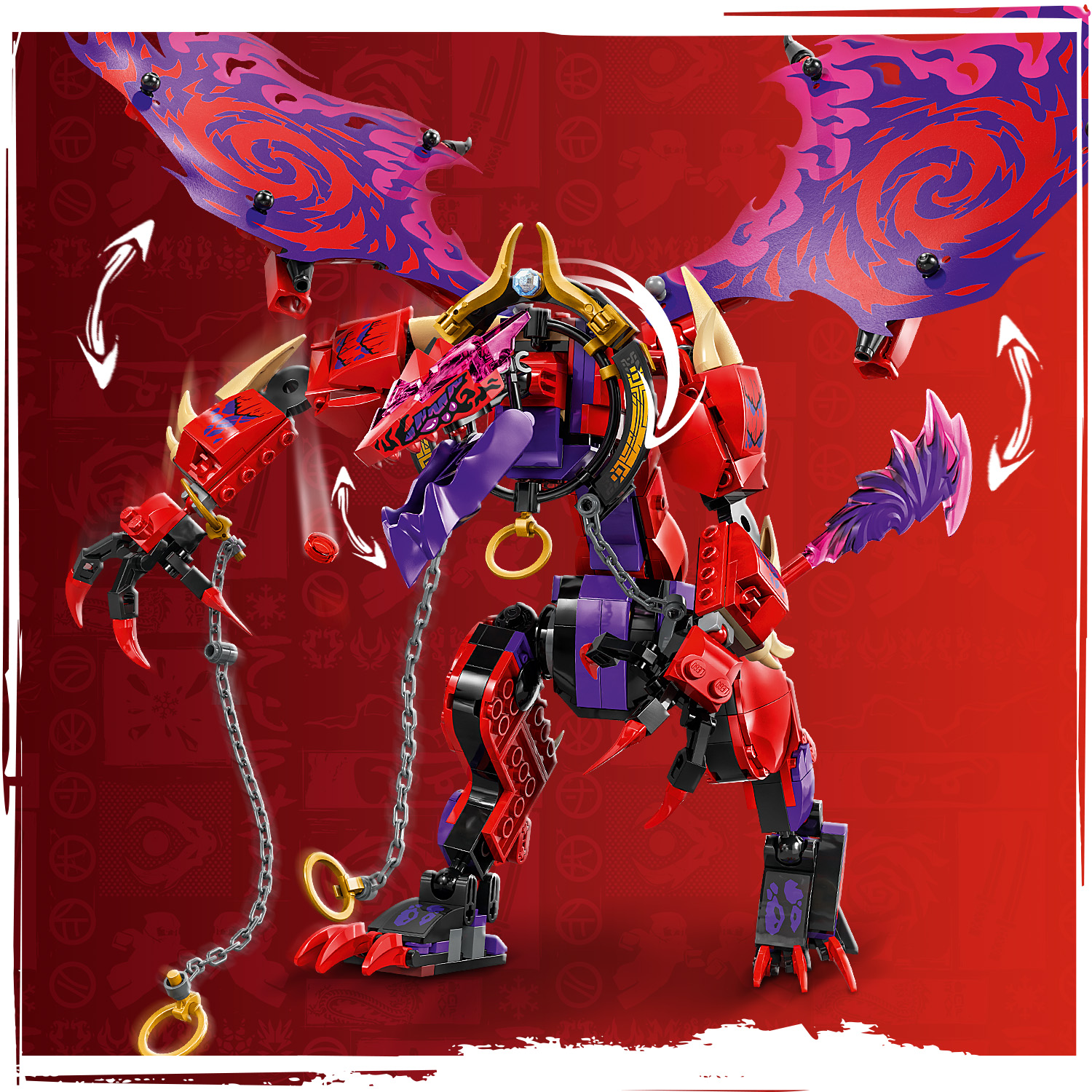 Lego Ninjago Presa Do Trovao - Dragao Do Caos 71832 ( Imagem 4 de 4 ) - Preview