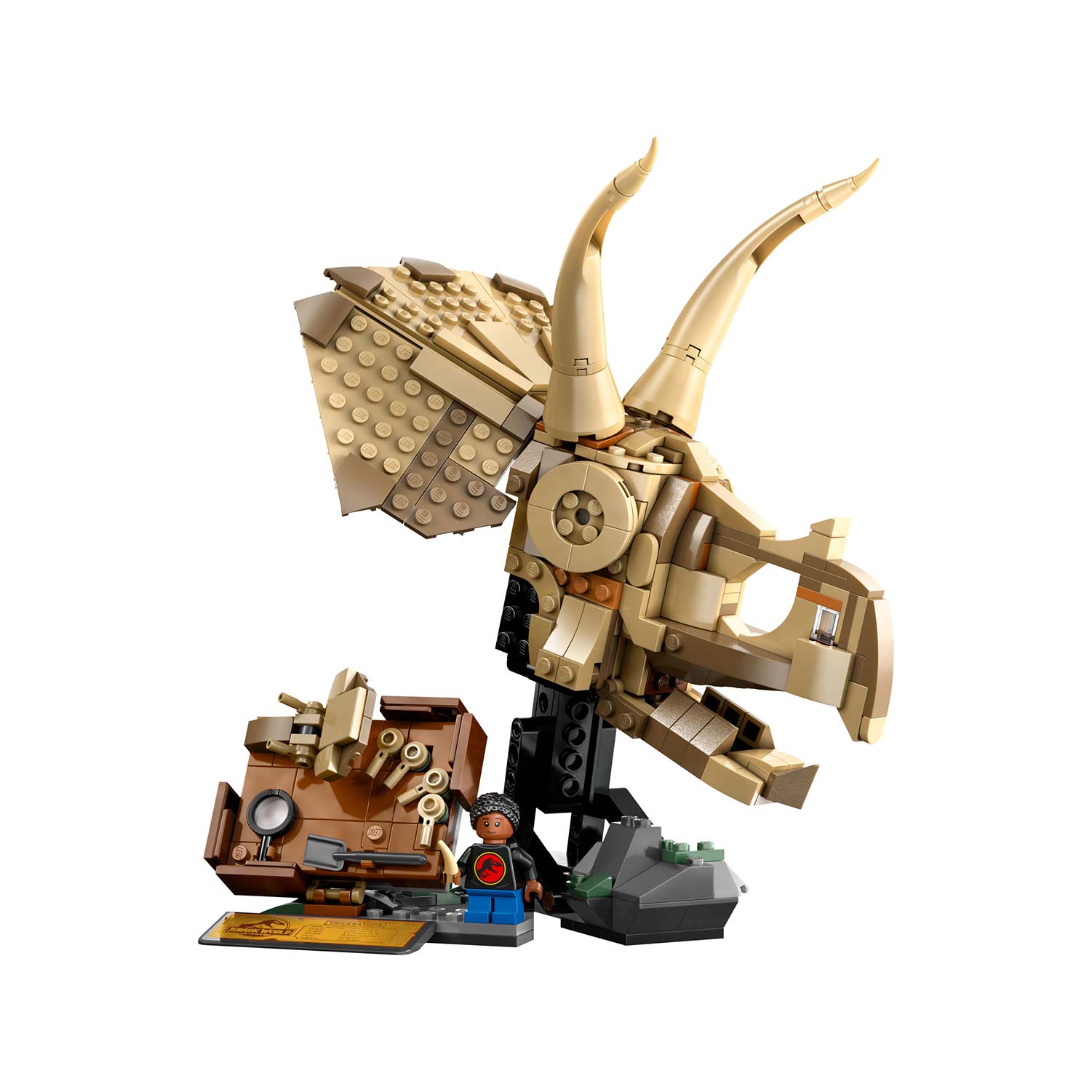 Lego Jurassic World Fosseis De Dinossauros: Cranio De Triceratops 76969 ( Imagem 2 de 4 ) - Preview